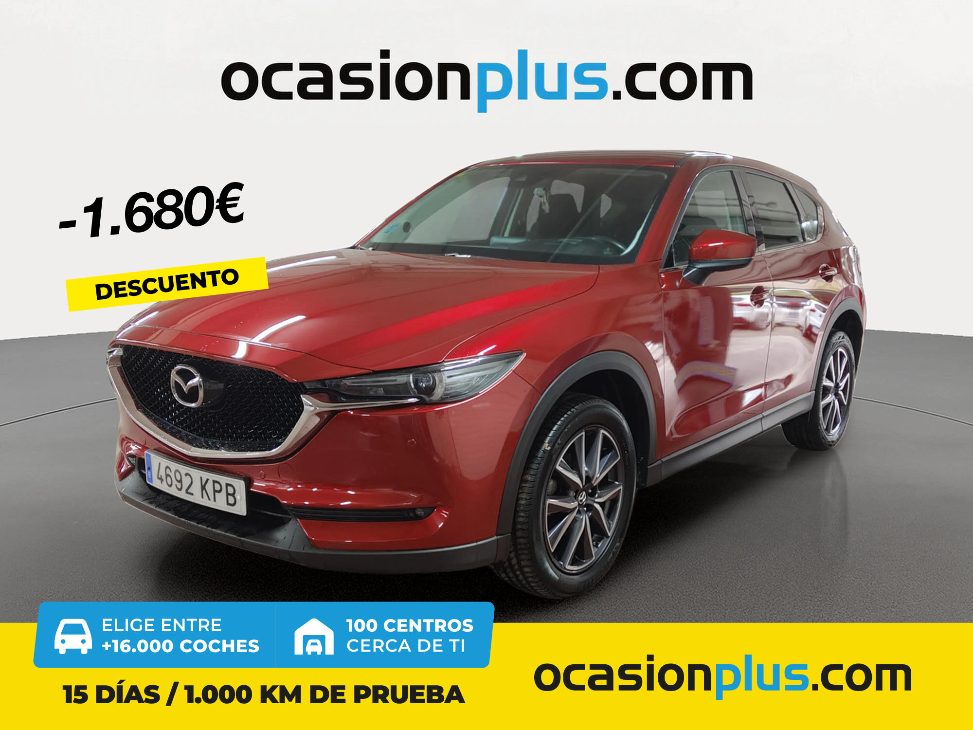 MAZDA CX-5 (2.0 GE Zenith 2WD 121 kW (165 CV)) en Madrid