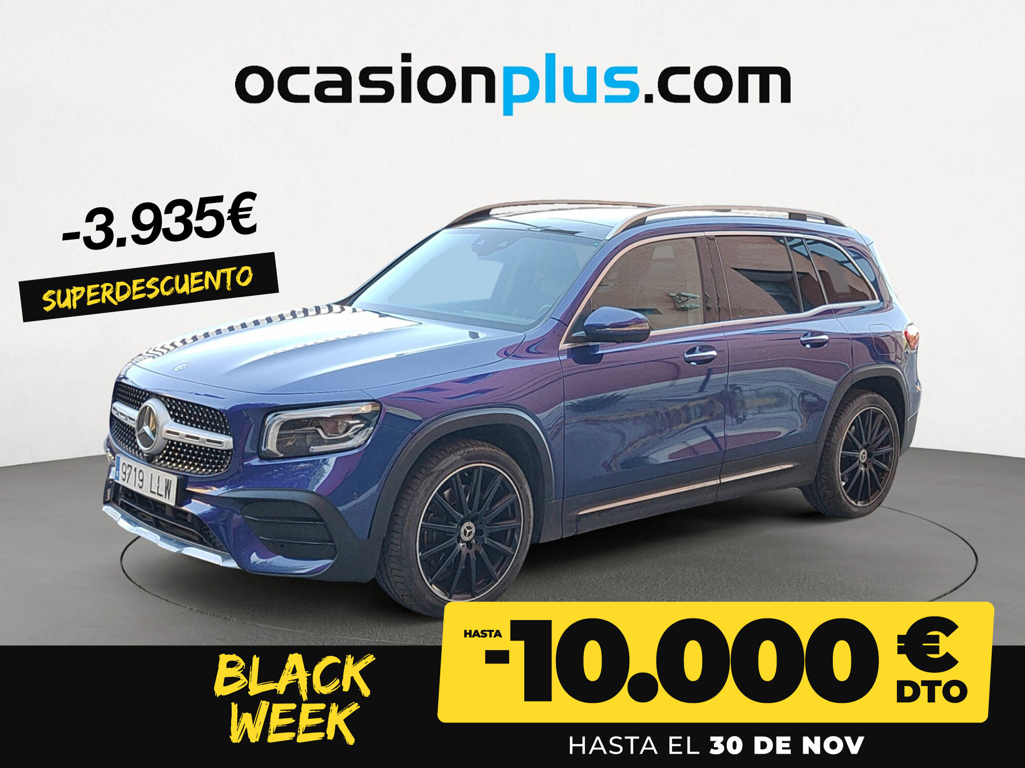 MERCEDES Clase GLB (220 D 4MATIC 140 kW (190 CV)) en Madrid