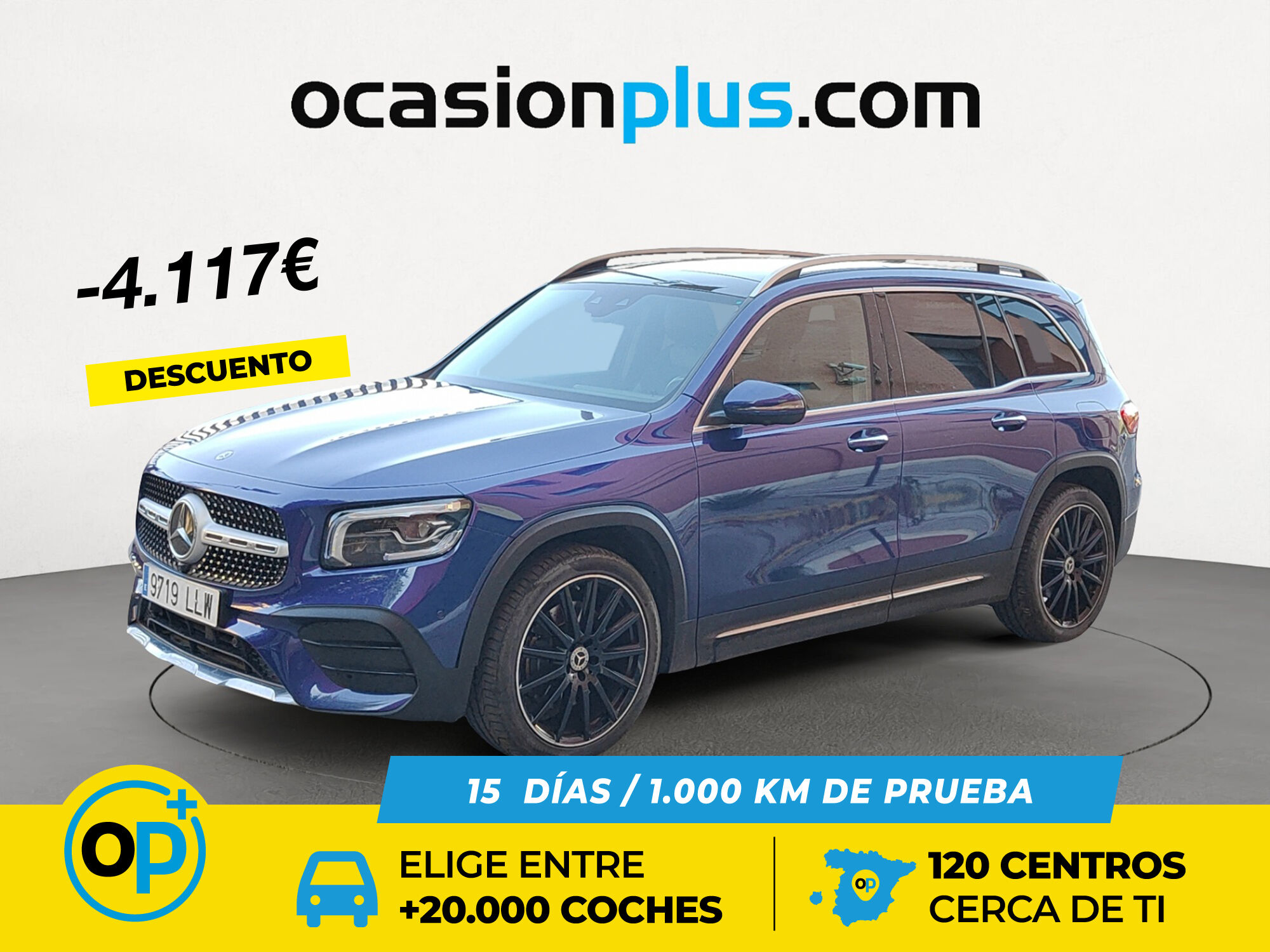 MERCEDES Clase GLB (220 D 4MATIC 140 kW (190 CV)) en Madrid