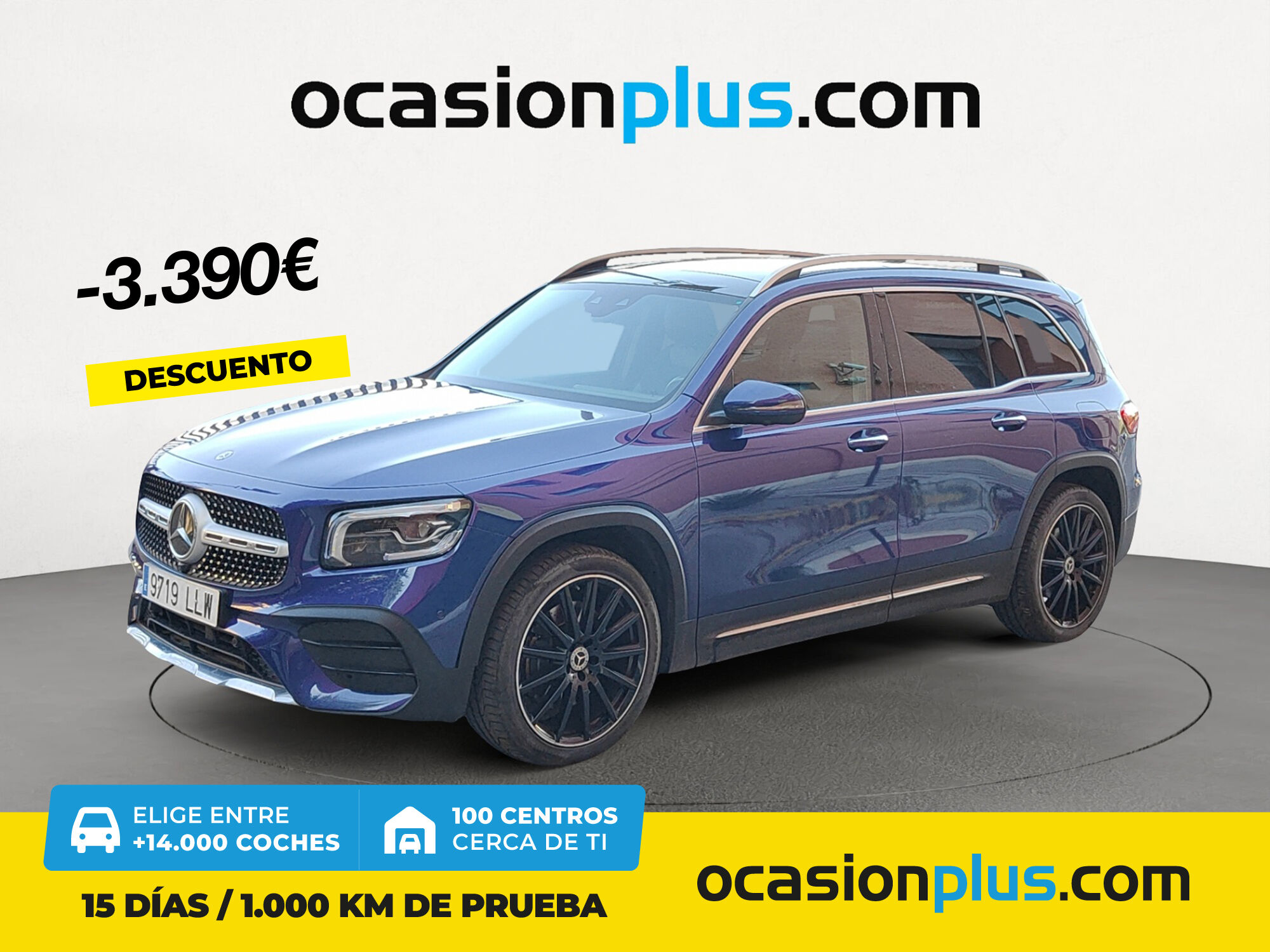MERCEDES Clase GLB (220 D 4MATIC 140 kW (190 CV)) en Madrid