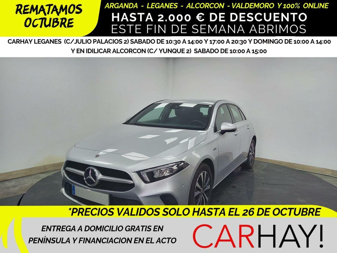 MERCEDES Clase A (250 E PHEV AUT) en Madrid