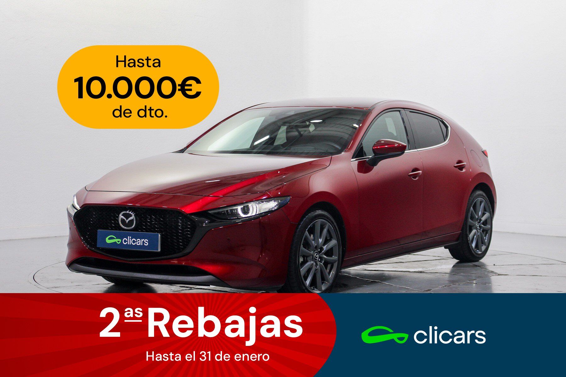 MAZDA Mazda3 (Mazda3 2.0 e-Skyactiv-G Zenith Safety 90kW) en Madrid