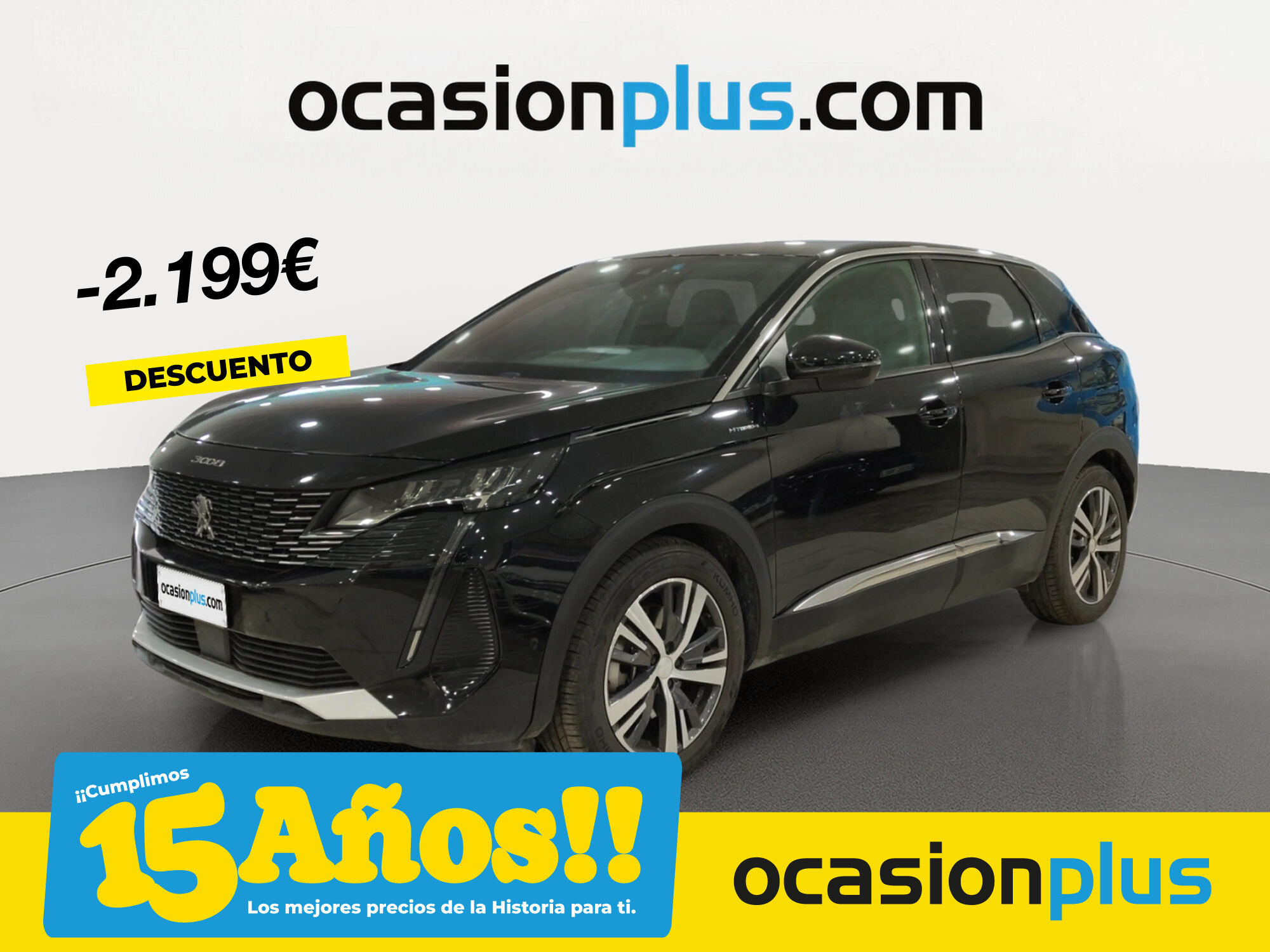 PEUGEOT 3008 (Hybrid 300 Allure Pack e-EAT8 221 kW (300 CV)) en Madrid