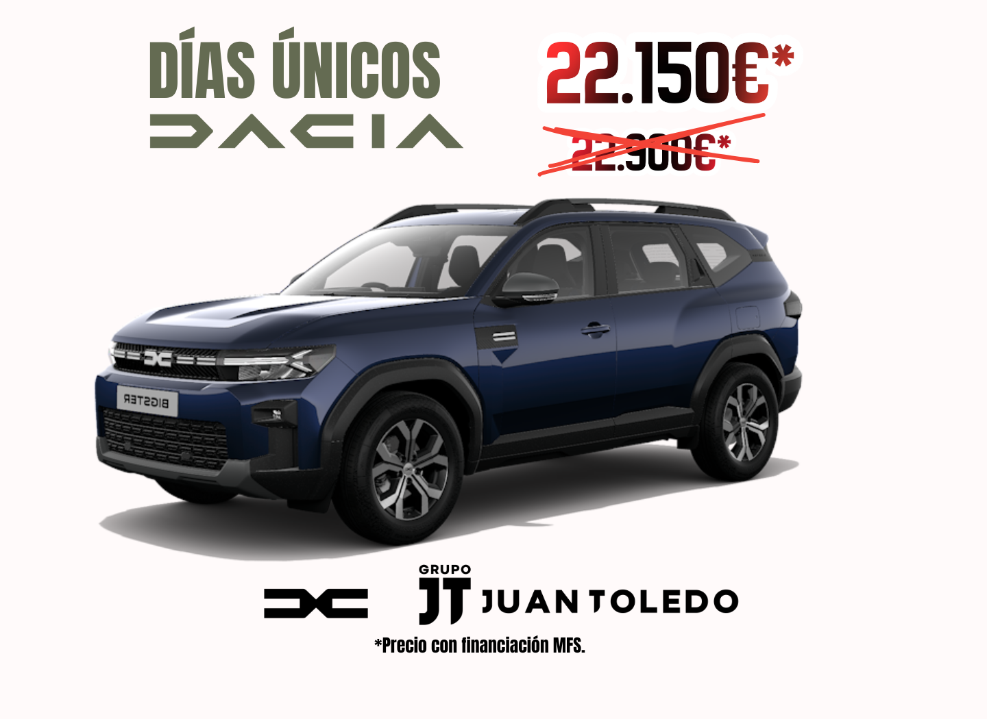 DACIA Bigster (Expression mild hybrid 140) en Palmas, Las