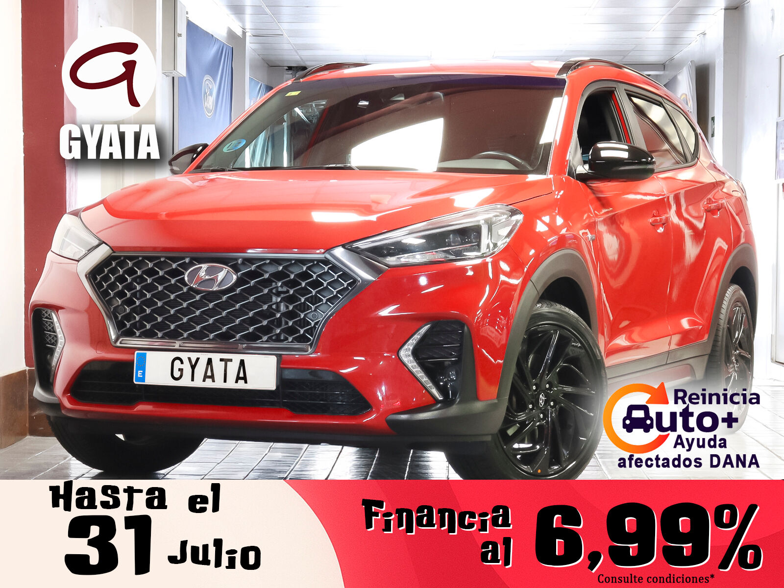 HYUNDAI Tucson (1.6 CRDI 48V N-Line DT 4X2 100 kW (136 CV)) en Madrid