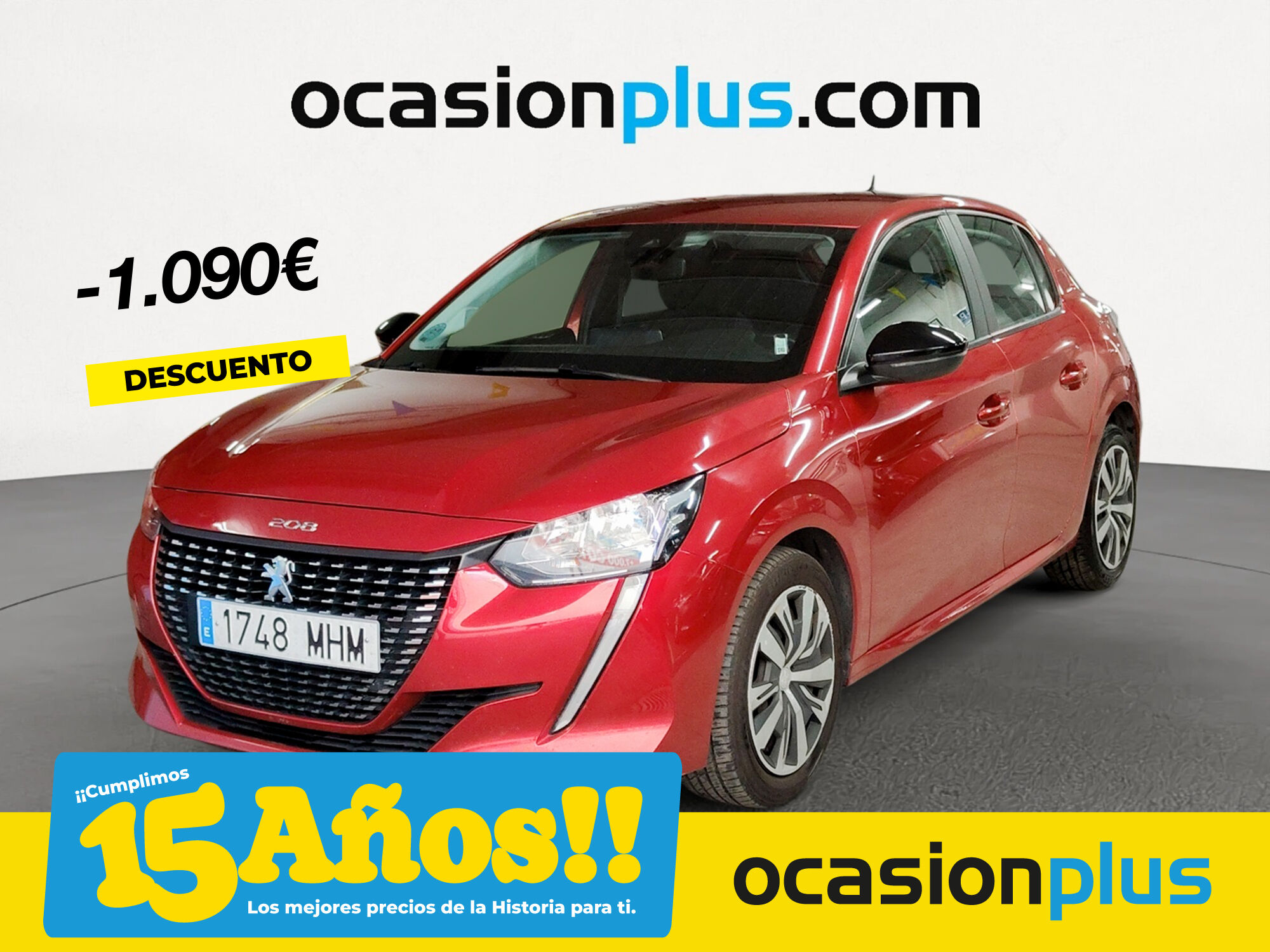 PEUGEOT 208 (PureTech 100 Active Pack 75 kW (100 CV)) en Madrid