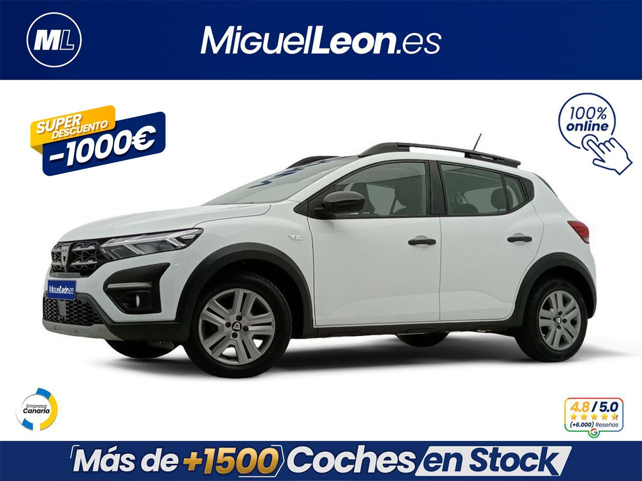 DACIA Sandero (Essential TCe 67kW (90CV)) en Palmas, Las