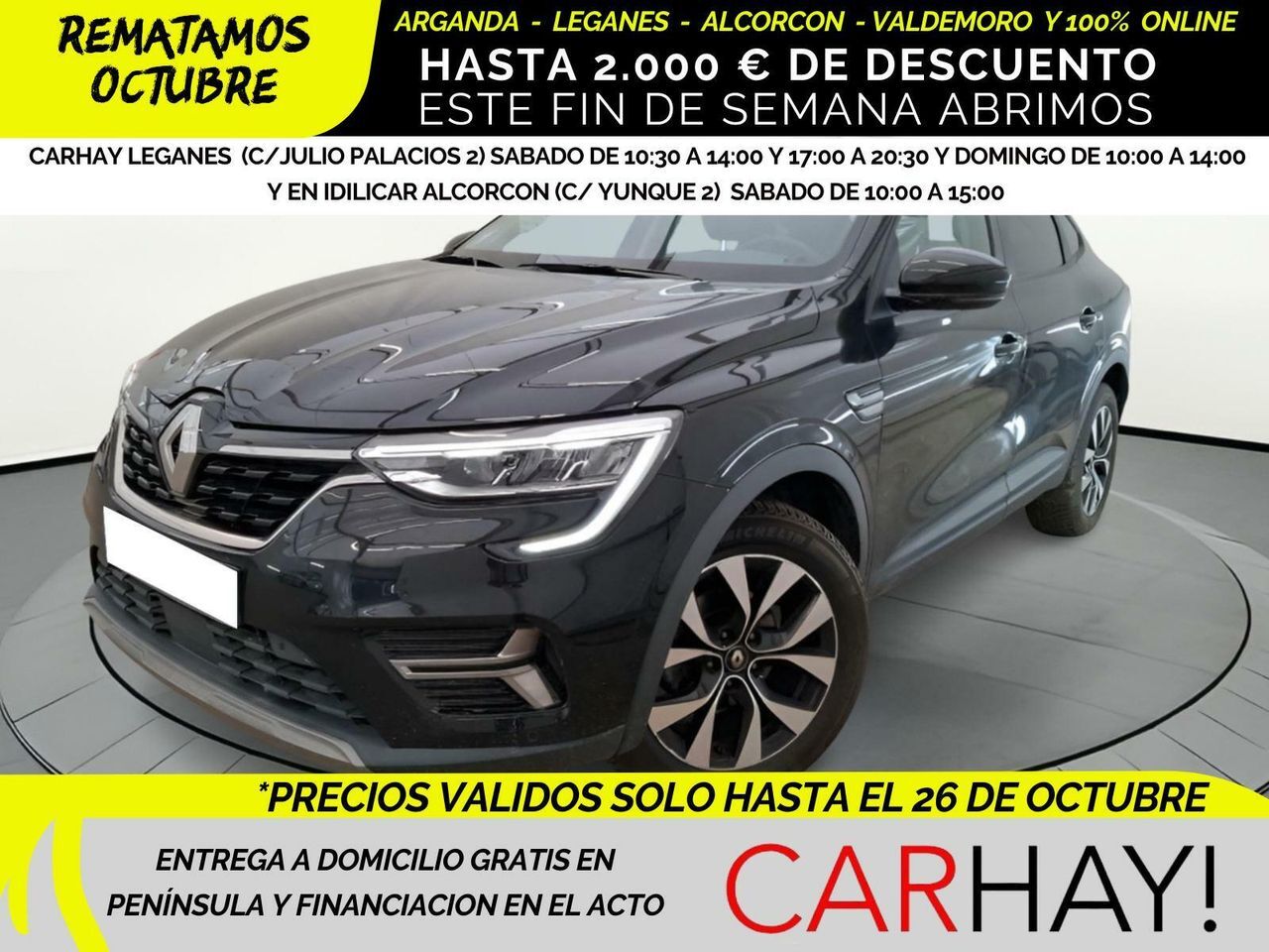 RENAULT Arkana (BUSINESS 1.3 TCE 140CV BVA7 E6D) en Madrid