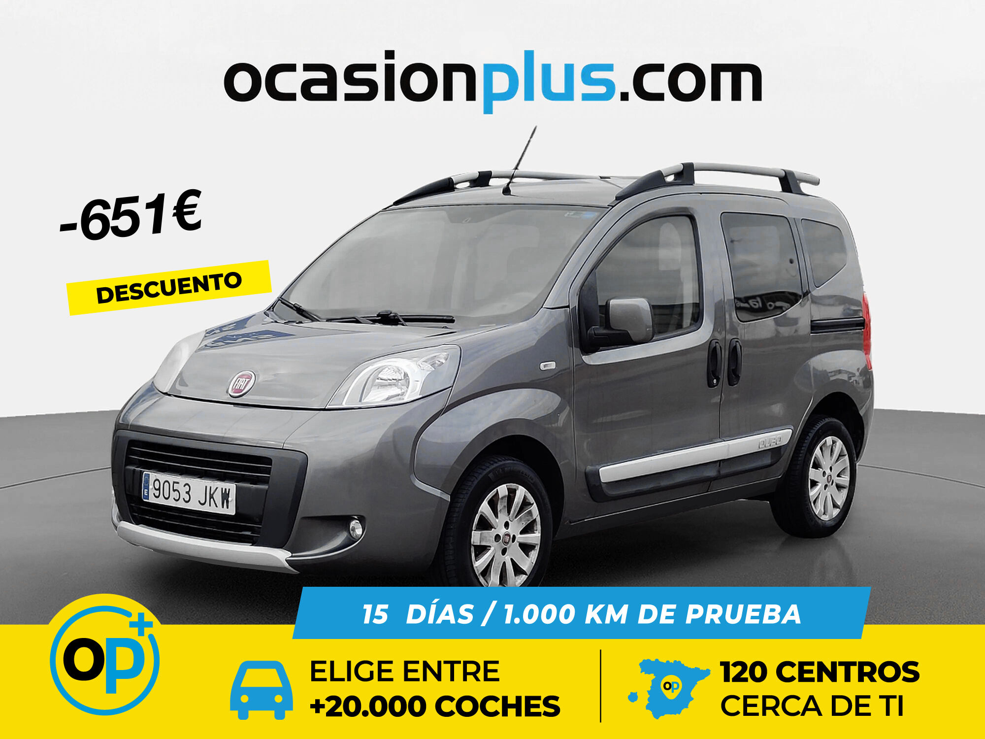 FIAT Qubo (1.3 MultiJet Trekking 55 kW (75 CV)) en Madrid