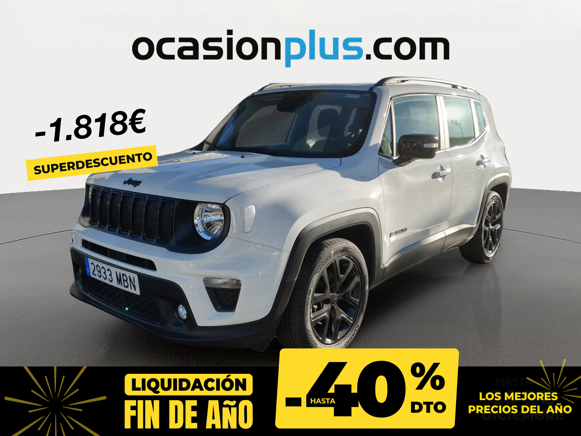 JEEP Renegade (eHybrid 1.5 Night Eagle ATX 96 kW (130 CV)) en Madrid
