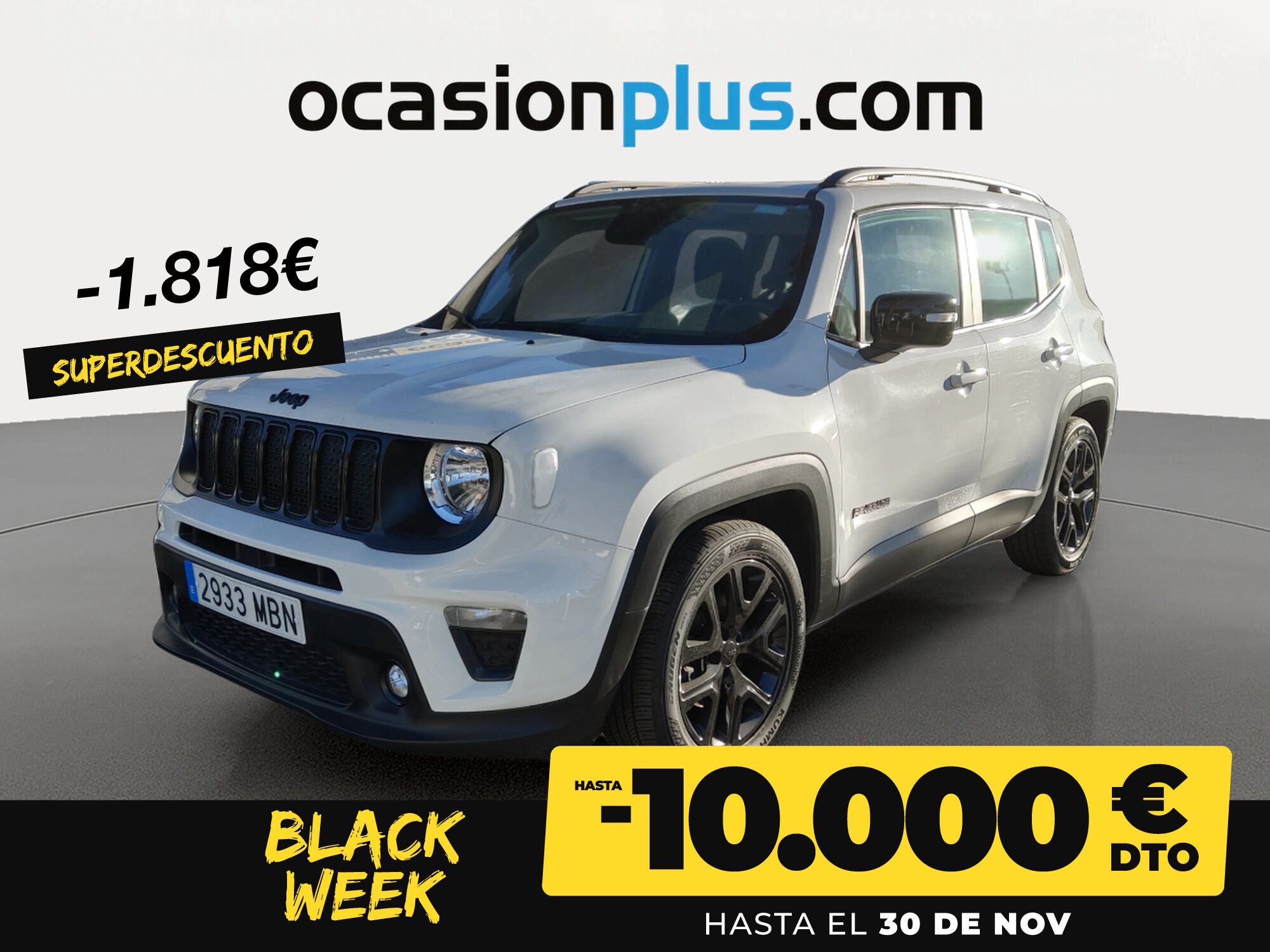 JEEP Renegade (eHybrid 1.5 Night Eagle ATX 96 kW (130 CV)) en Madrid