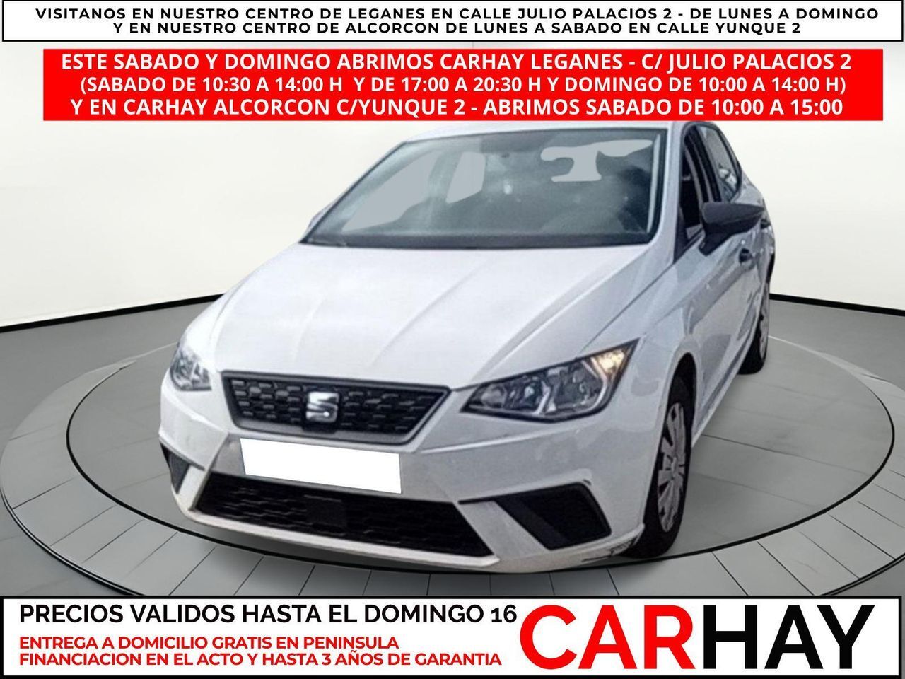 SEAT Ibiza (1.0 EcoTSI 70kW (95CV) Reference Plus) en Madrid