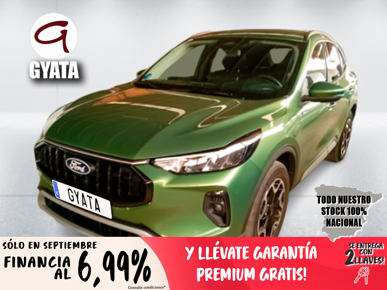FORD Kuga (2.5 Duratec PHEV Active Auto 178 kW (243 CV)) en Madrid