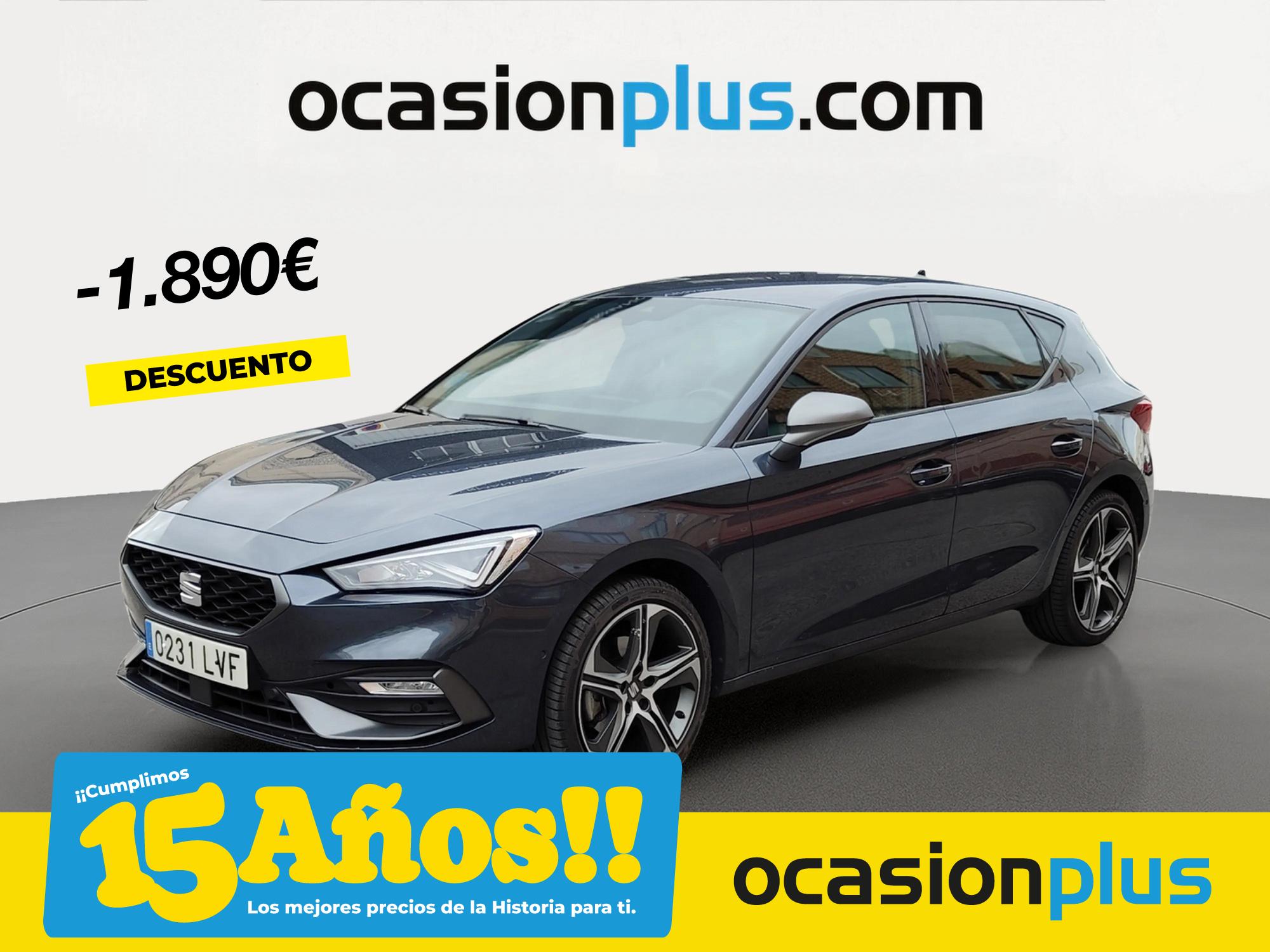 SEAT León (1.5 TGI GNC S&S FR DSG 96 kW (130 CV)) en Madrid