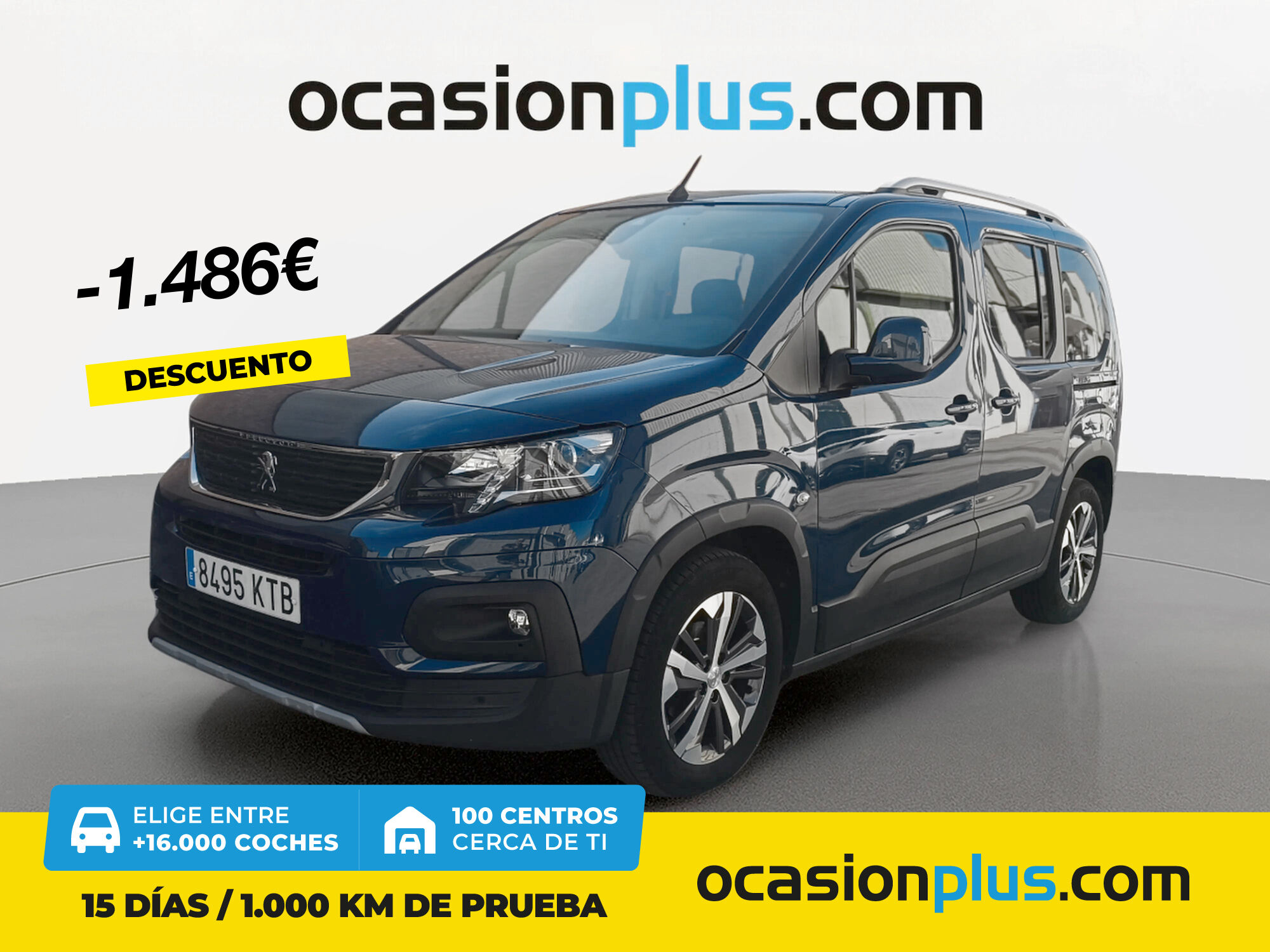 PEUGEOT Rifter (BlueHDi 100 S&S Allure Standard 73 kW (100 CV)) en Madrid