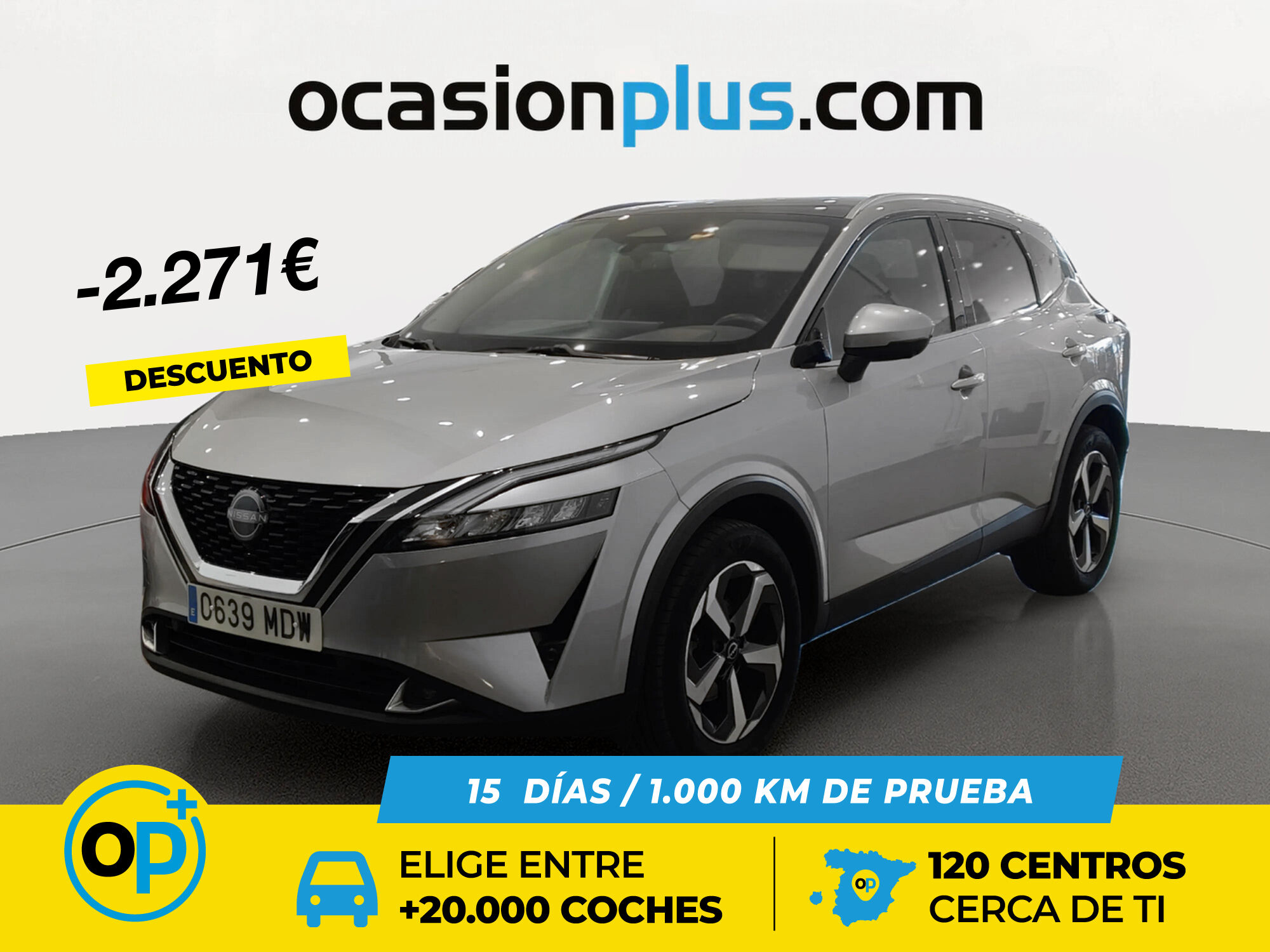 NISSAN Qashqai (DIG-T 160 mHEV N-Connecta Xtronic 116 kW (158 CV)) en Madri