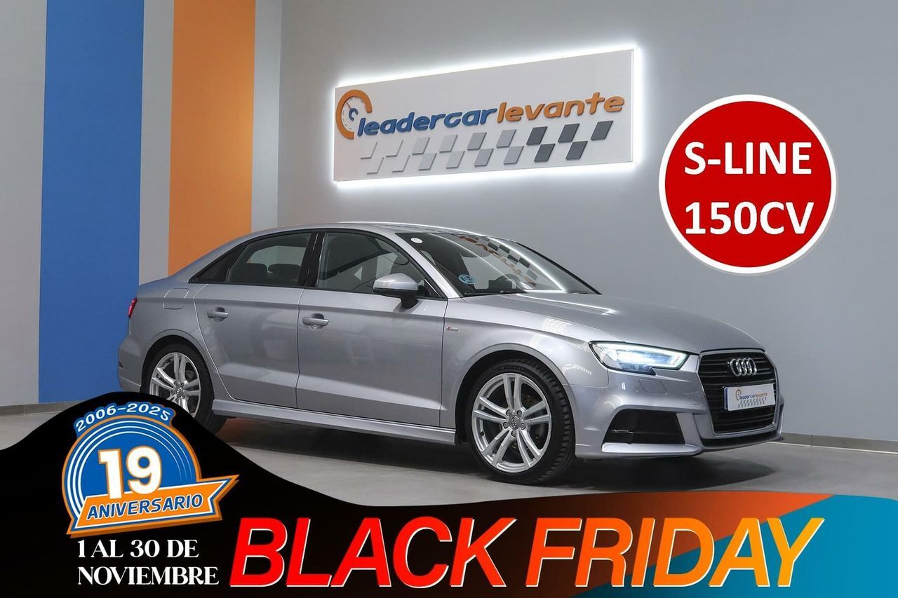 AUDI A3 (SEDAN 35TFSI  1.5 SLINE 150CV) en Valencia