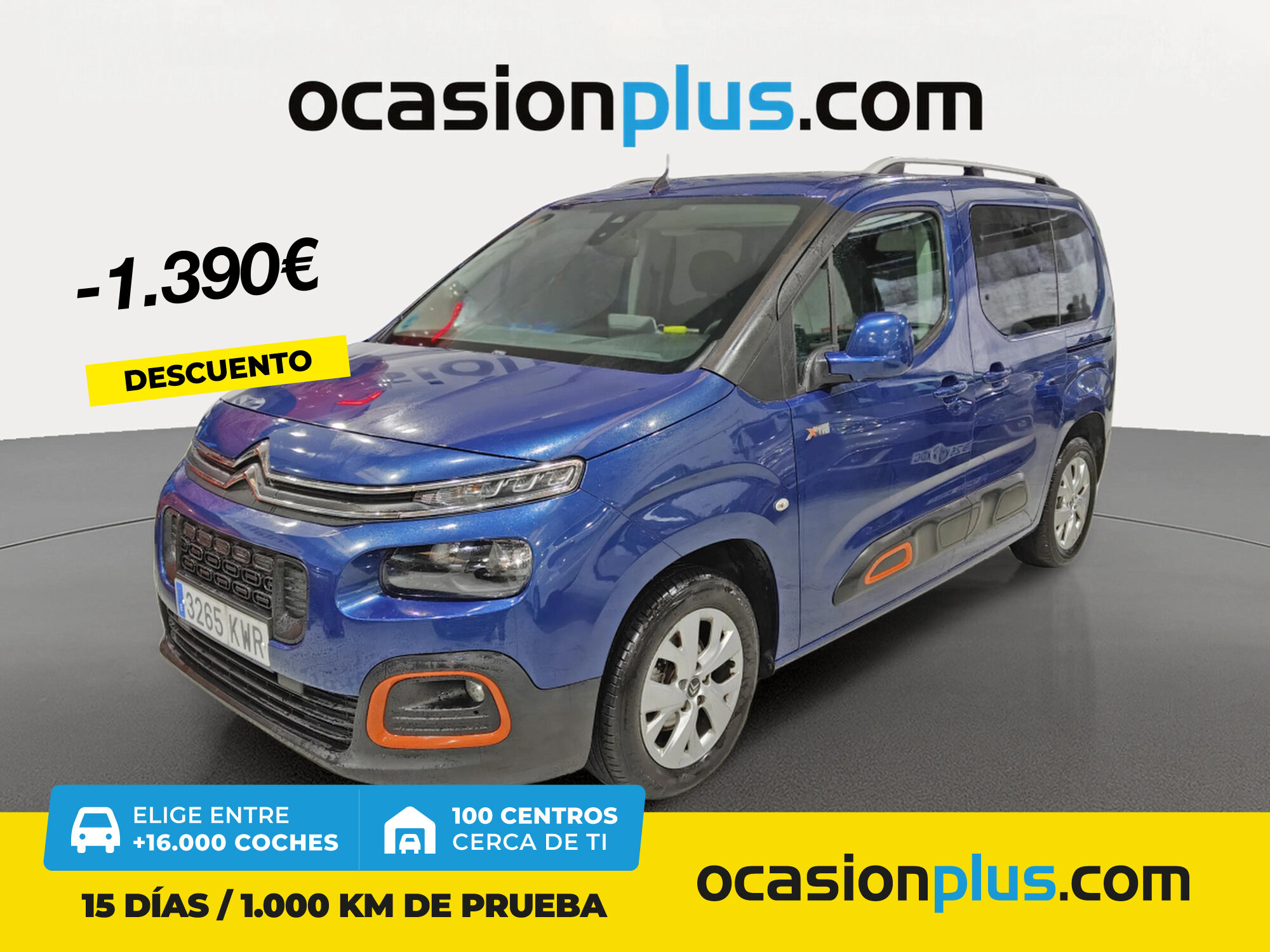 CITROEN Berlingo (Combi PureTech 110 S&S Talla M Feel 81 kW (110 CV)) en Ma