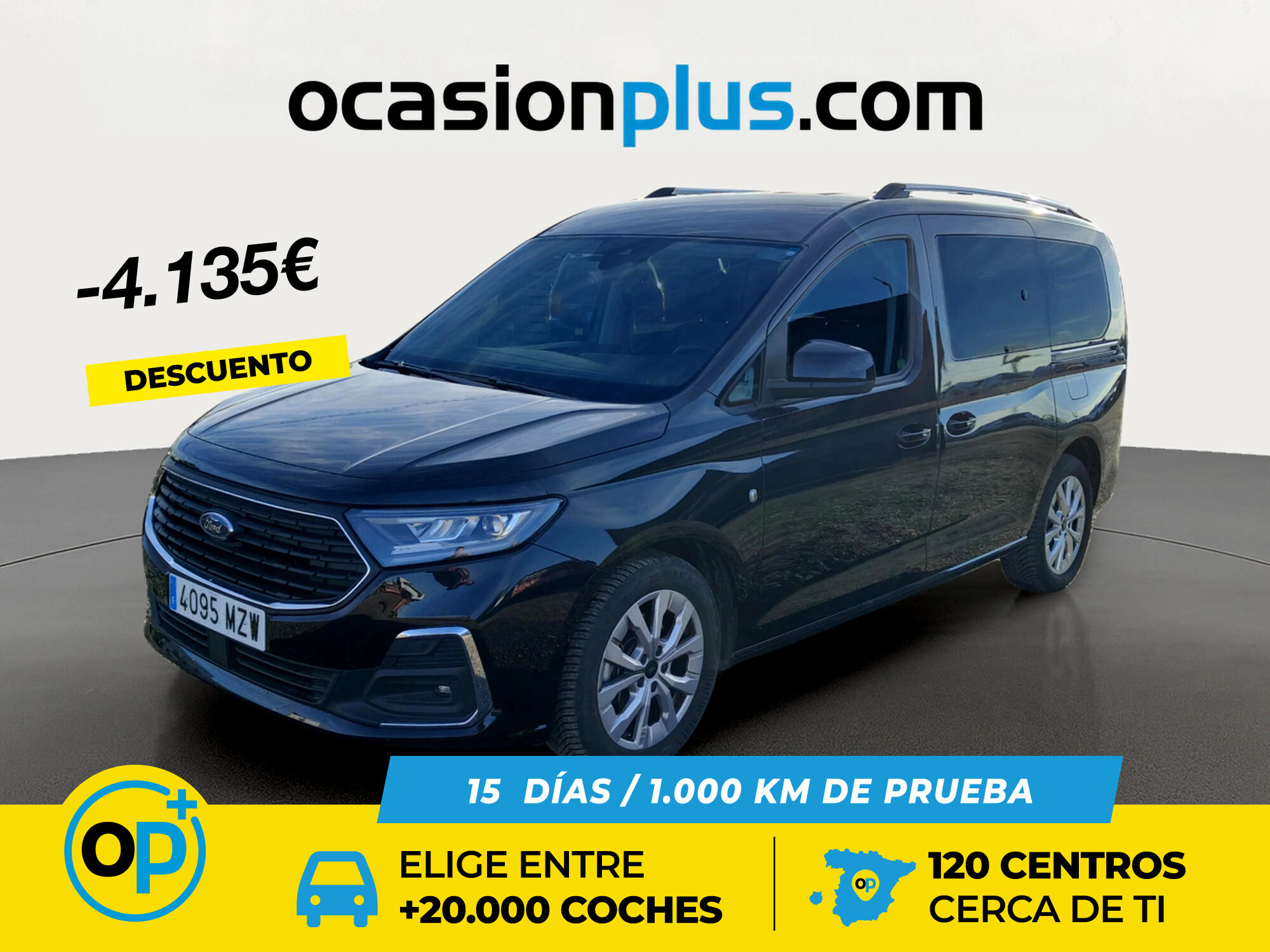 FORD Tourneo Connect (2.0 Ecoblue Titanium Auto 90 kW (122 CV)) en Madrid