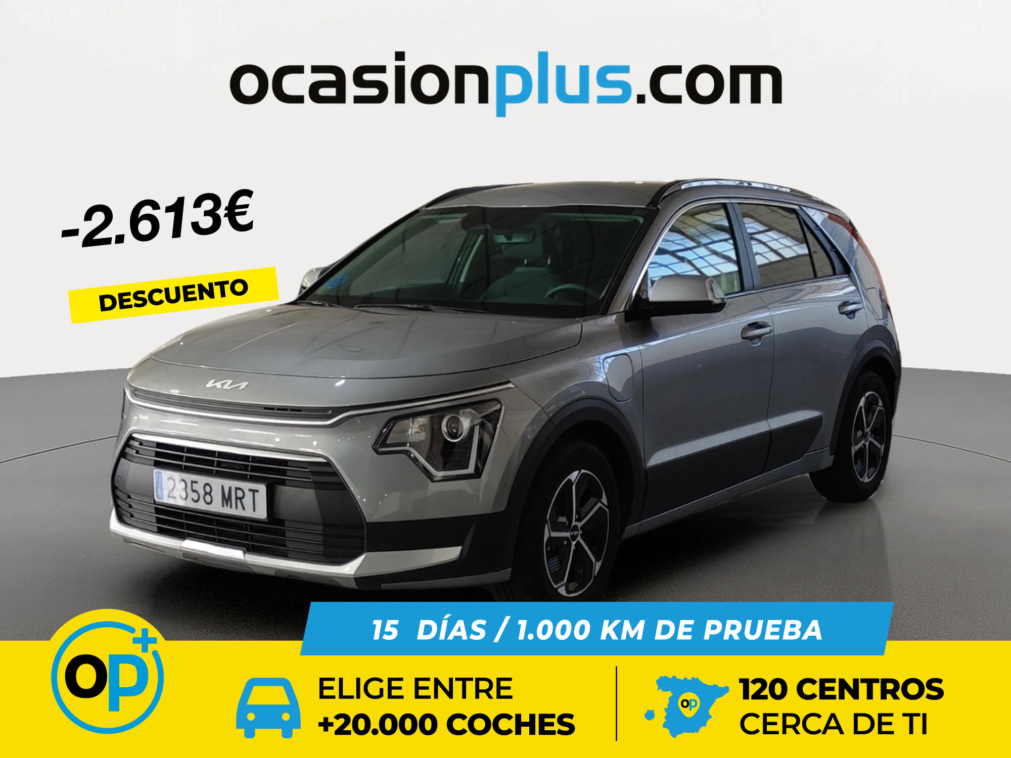 KIA Niro (1.6 GDi PHEV Híbrido Concept 135 kW (183 CV)) en Madrid