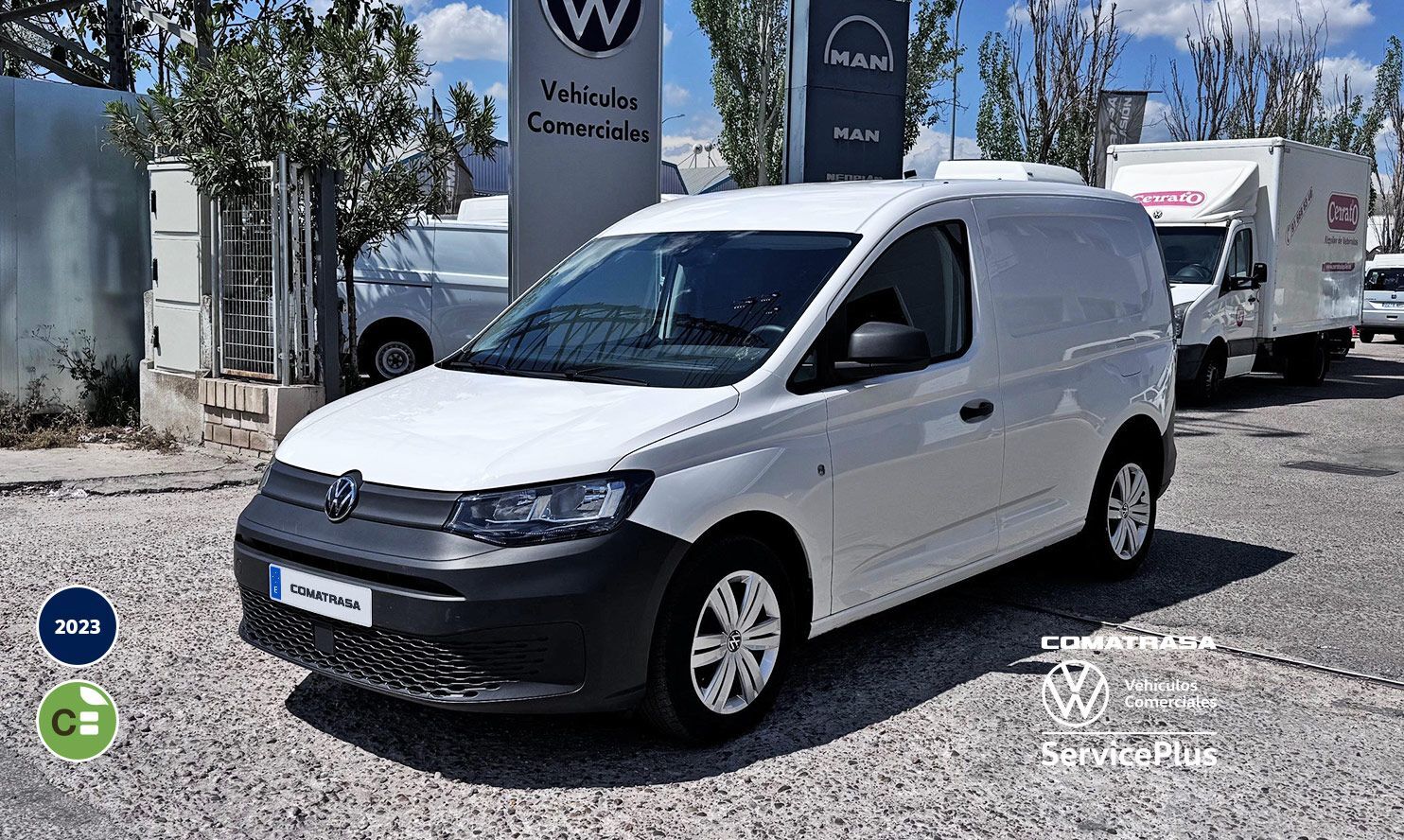 VOLKSWAGEN Caddy (Furgón 2.0TDI 75kW) en Madrid