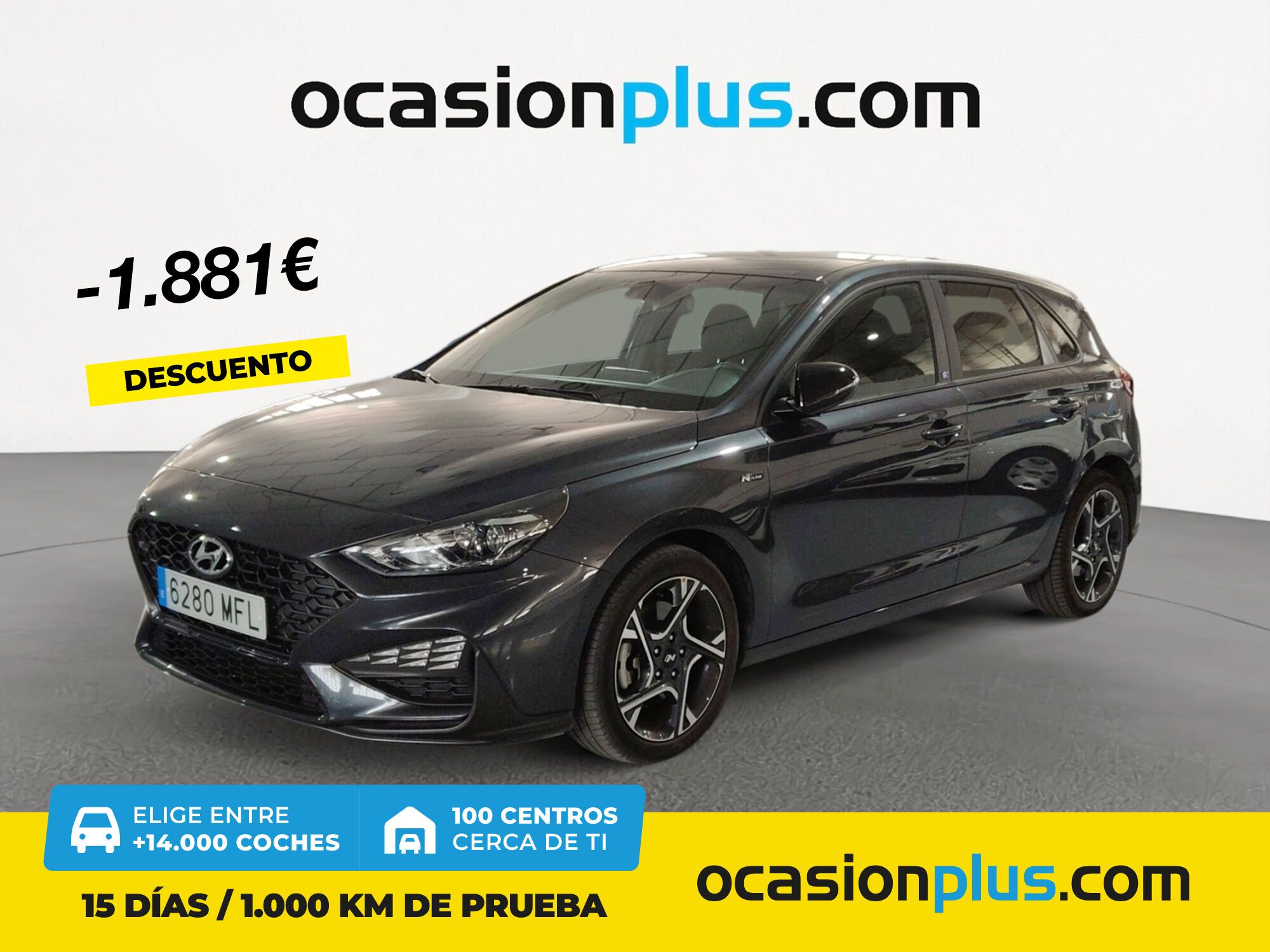 HYUNDAI i30 (1.0 TGDI N-Line 30 Aniversario 88 kW (120 CV)) en Madrid