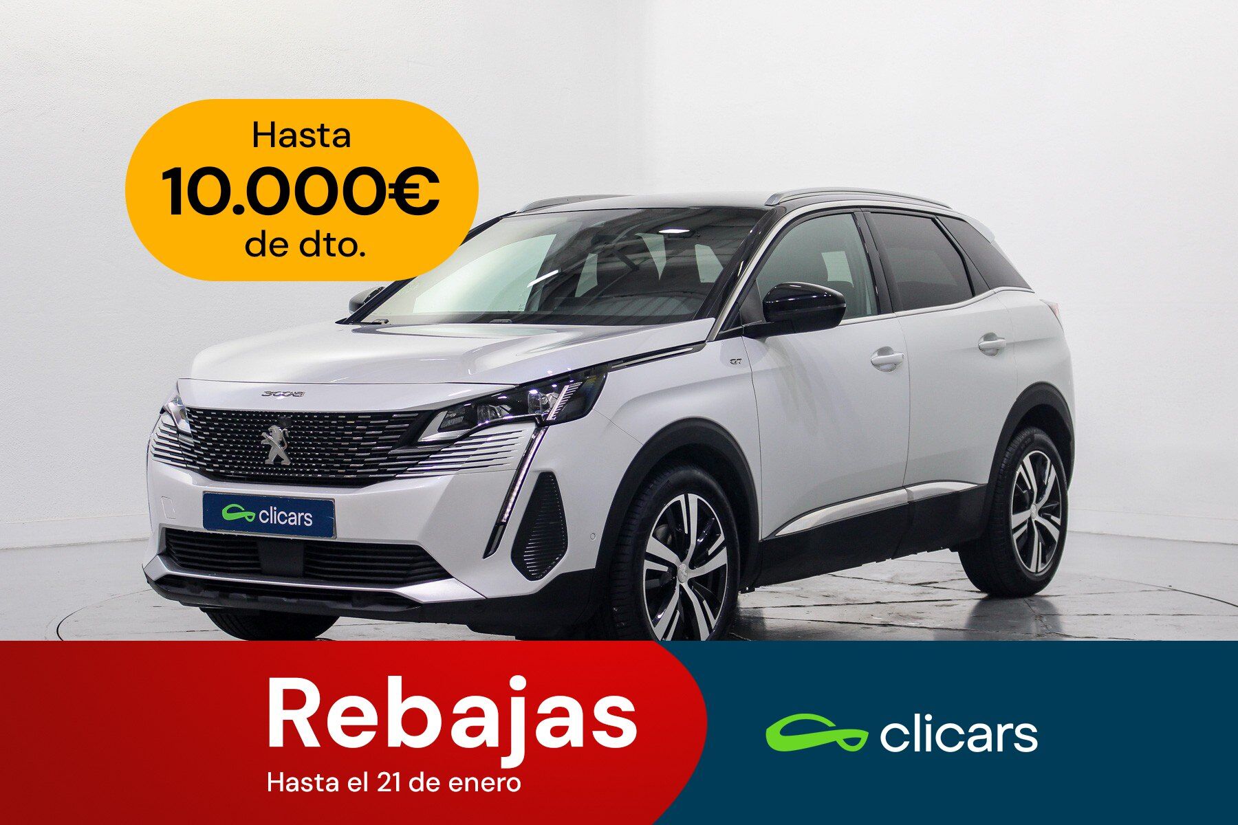 PEUGEOT 3008 (3008 1.5BlueHDi GT S&S 130) en Madrid