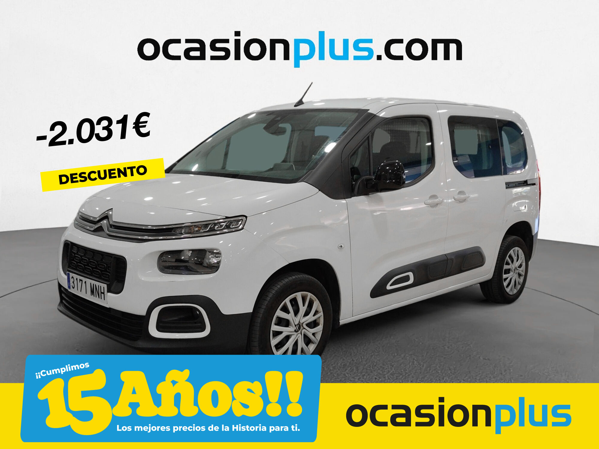 CITROEN Berlingo (BlueHDi 100 S&S Talla M Feel 75 kW (102 CV)) en Madrid