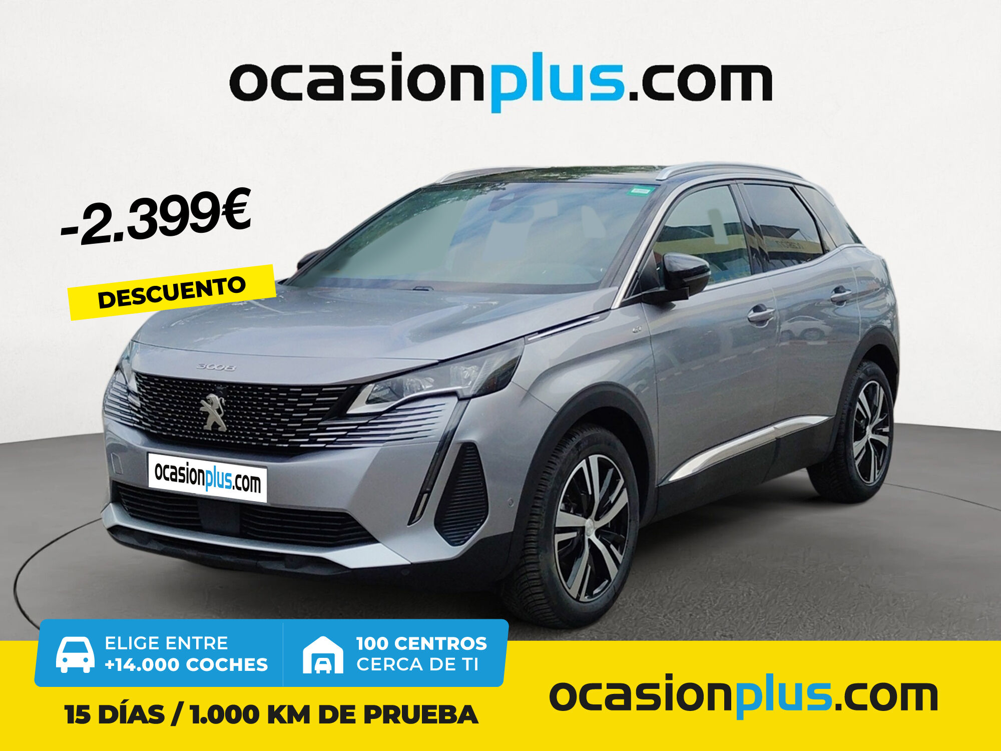 PEUGEOT 3008 (Hybrid GT eDCS6 100 kW (136 CV)) en Madrid