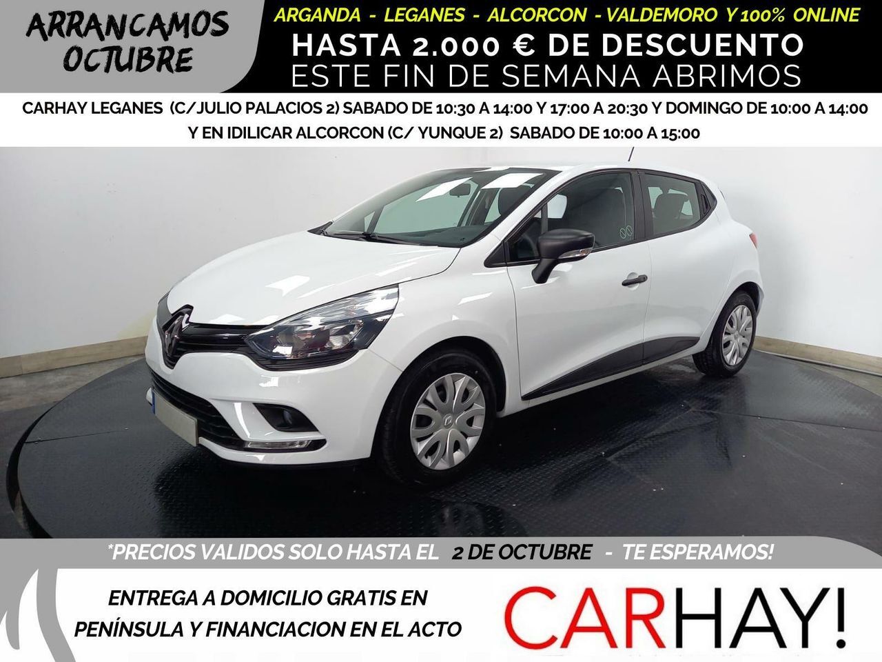 RENAULT Clio (Business TCe 55kW (75CV)) en Madrid