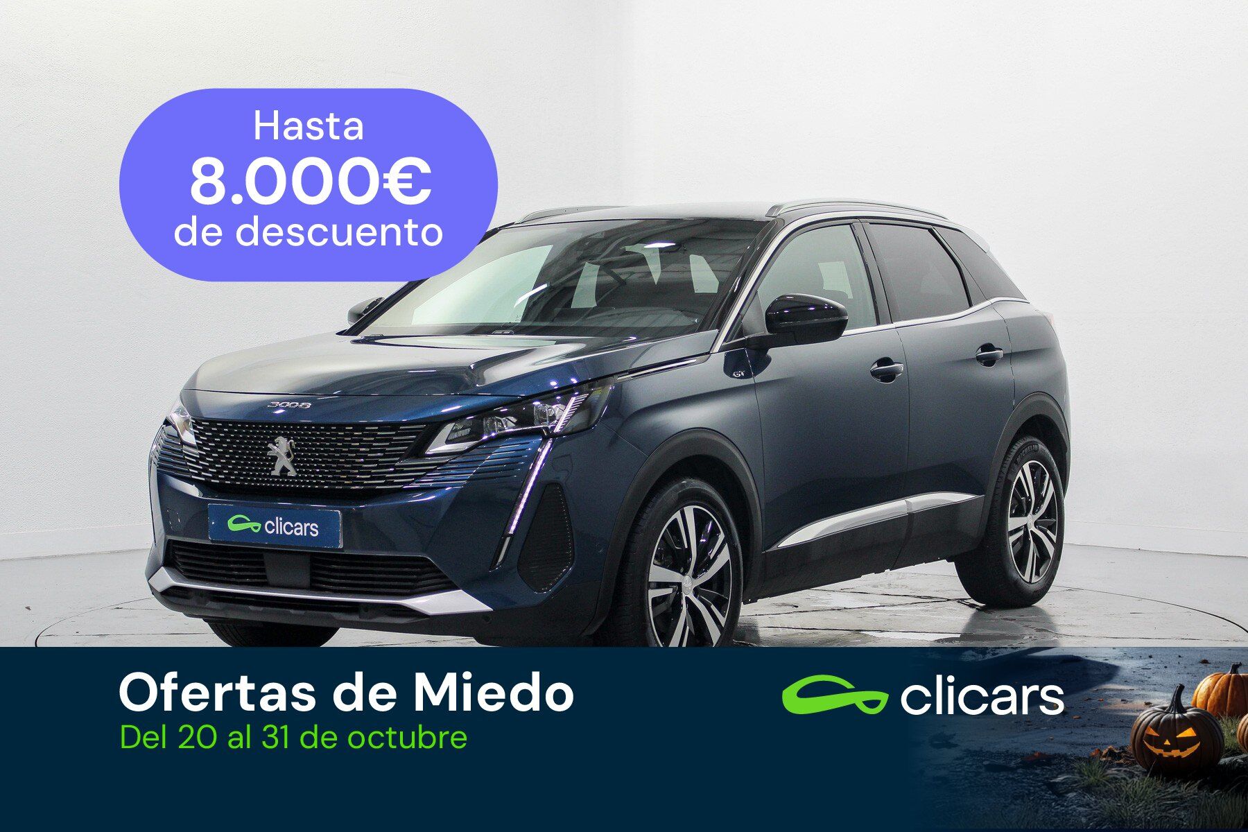 PEUGEOT 3008 (3008 1.5BlueHDi GT S&S 130) en Madrid