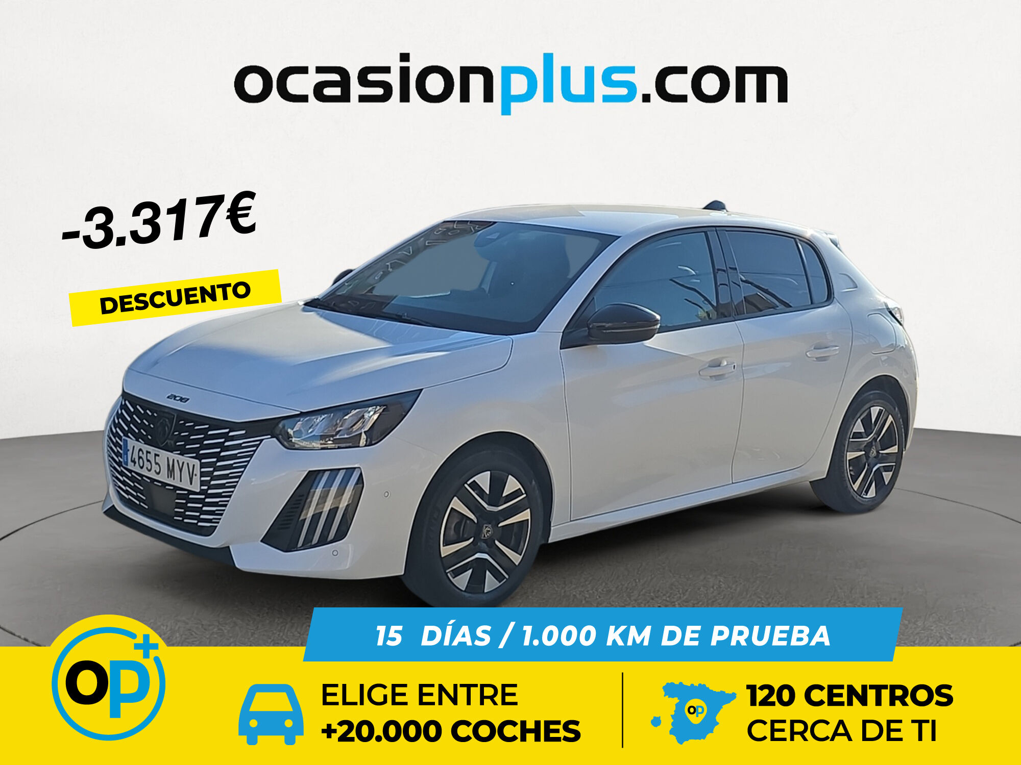 PEUGEOT 208 (PureTech 100 Allure 75 kW (100 CV)) en Madrid