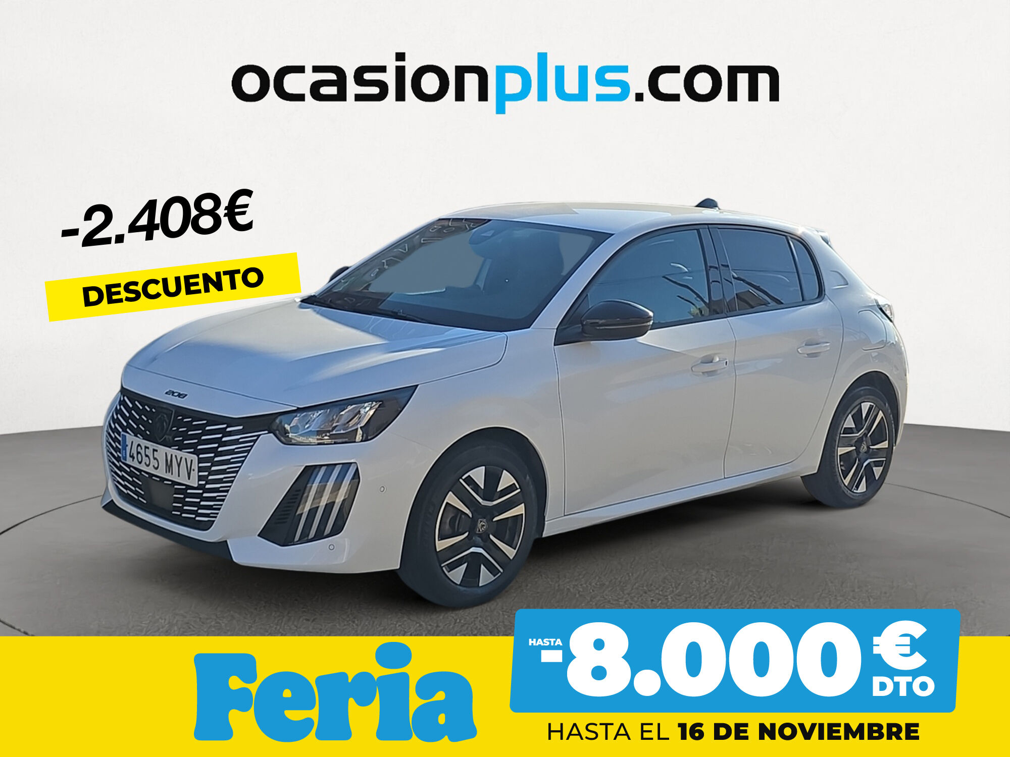 PEUGEOT 208 (PureTech 100 Allure 75 kW (100 CV)) en Madrid