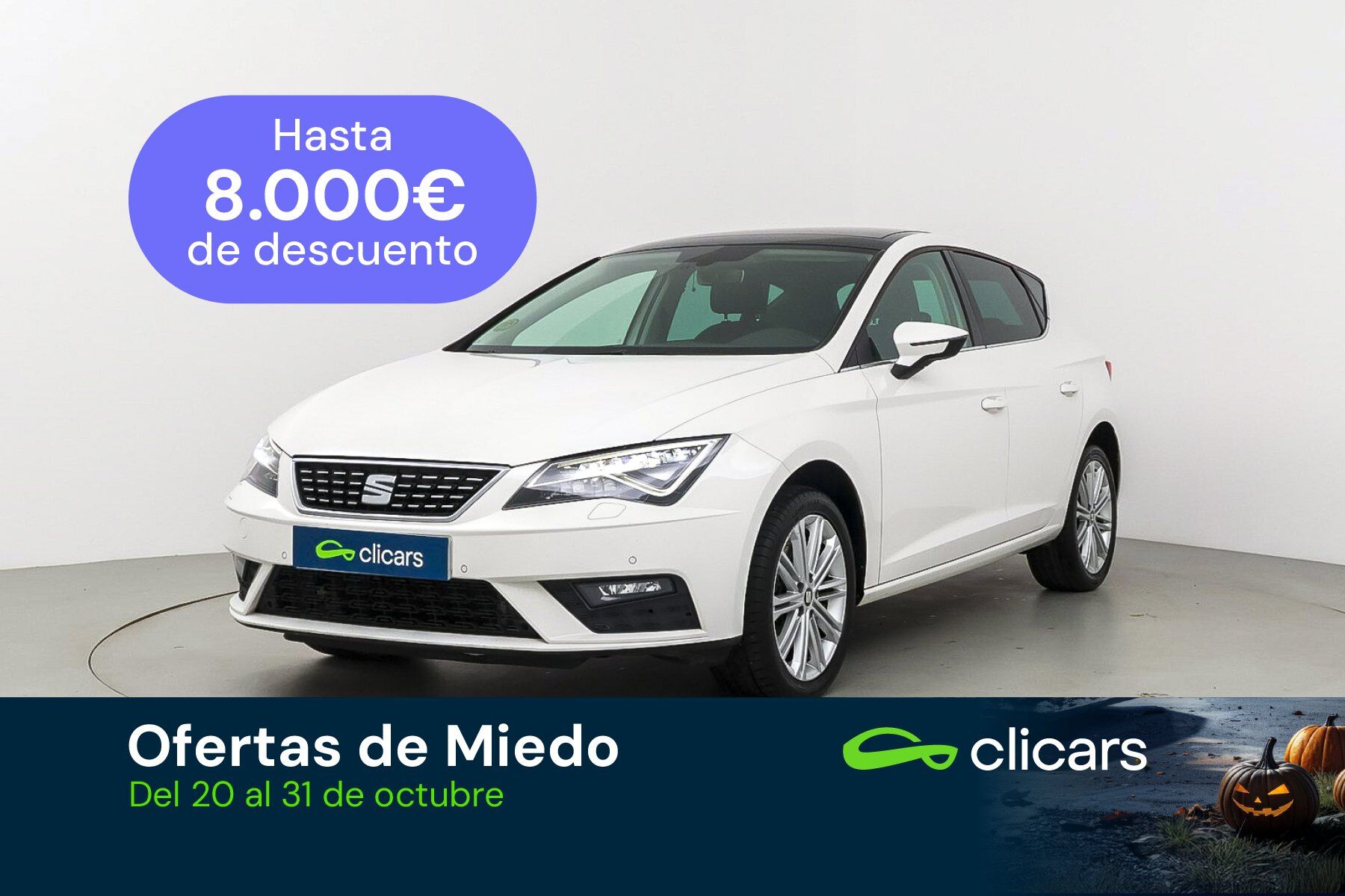 SEAT León (León 2.0 EcoTSI S&S DSG7 FR 190) en Madrid