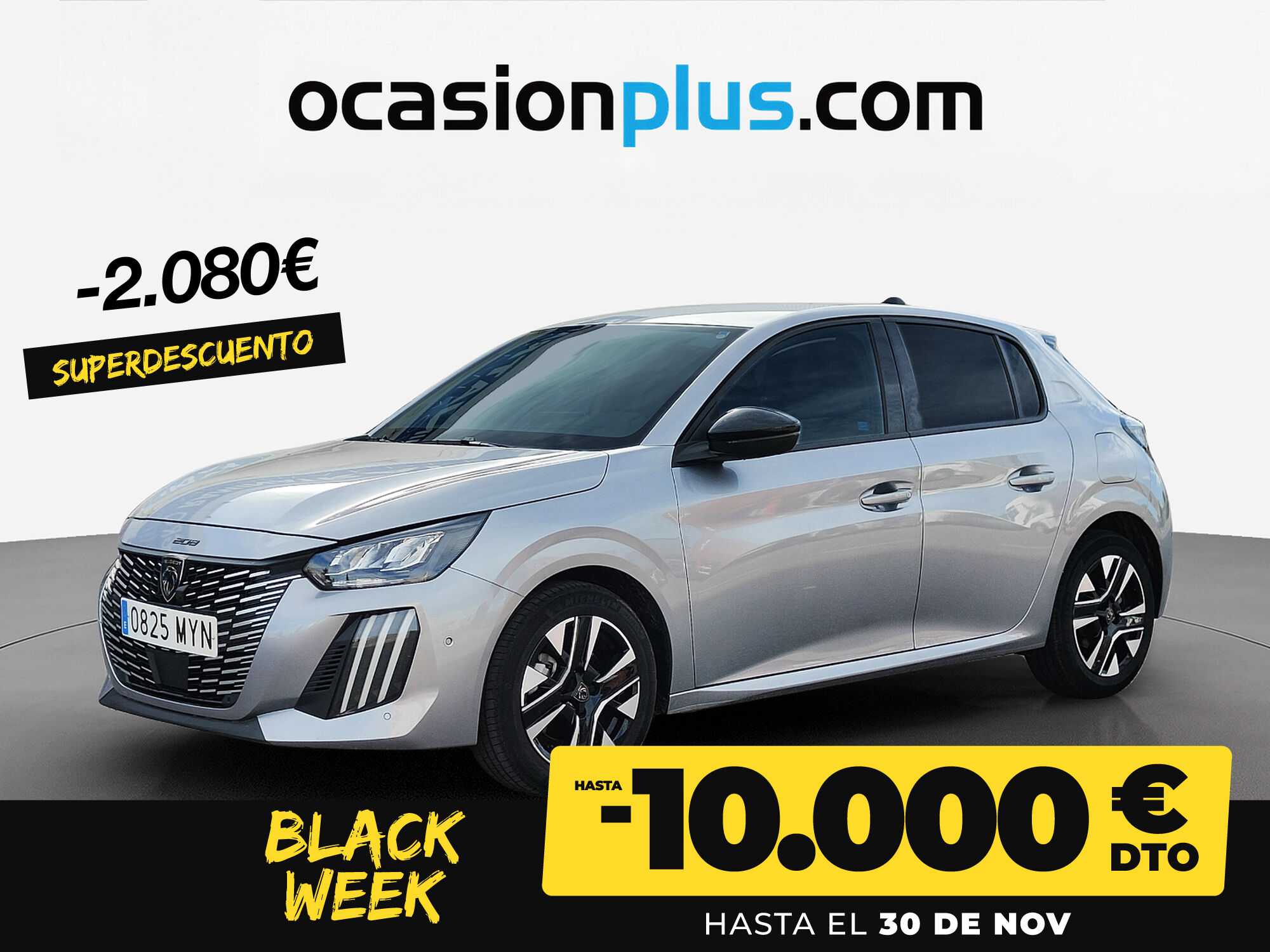 PEUGEOT 208 (PureTech 100 Allure 75 kW (100 CV)) en Madrid