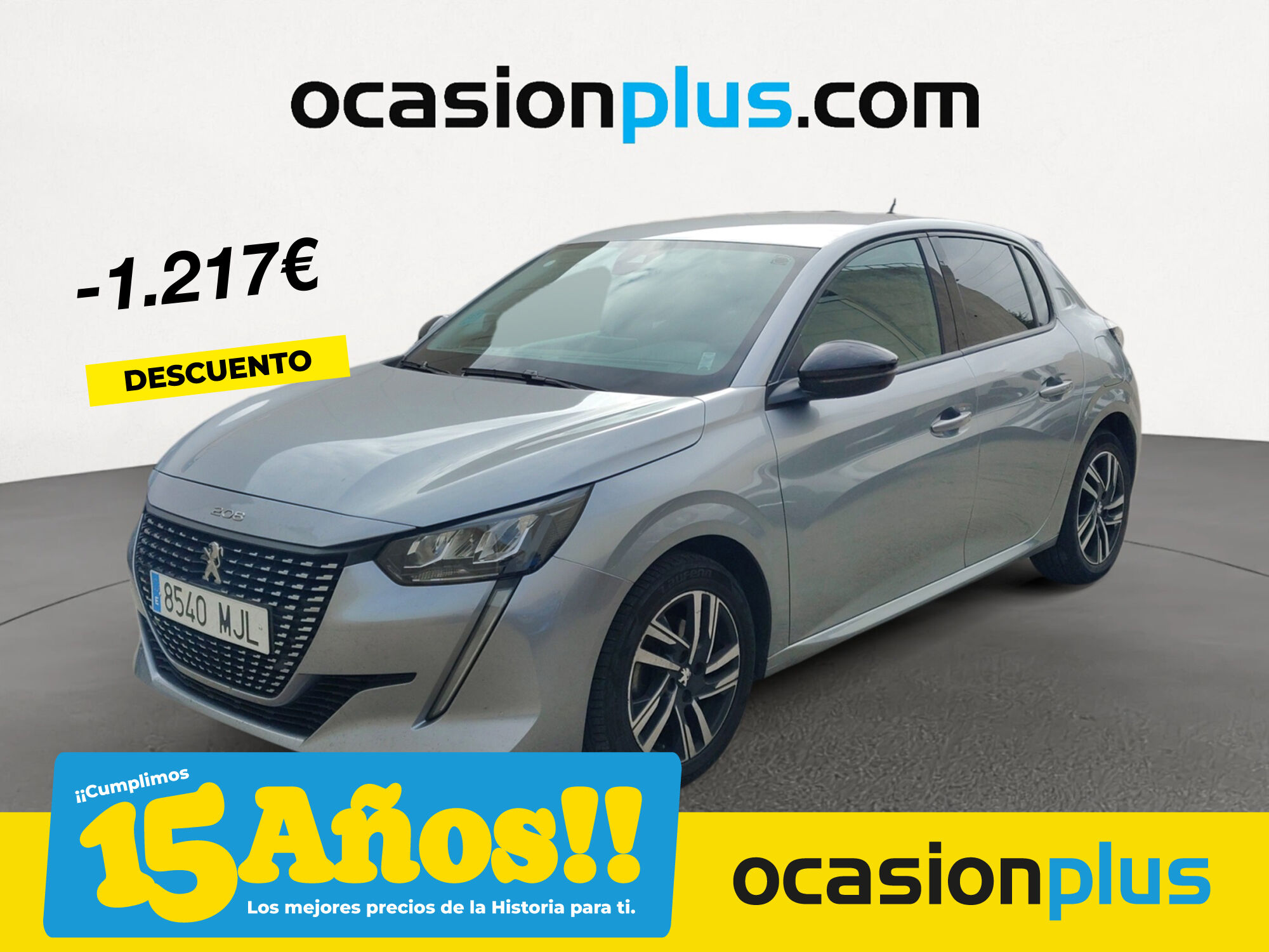 PEUGEOT 208 (PureTech 100 Allure 75 kW (100 CV)) en Madrid