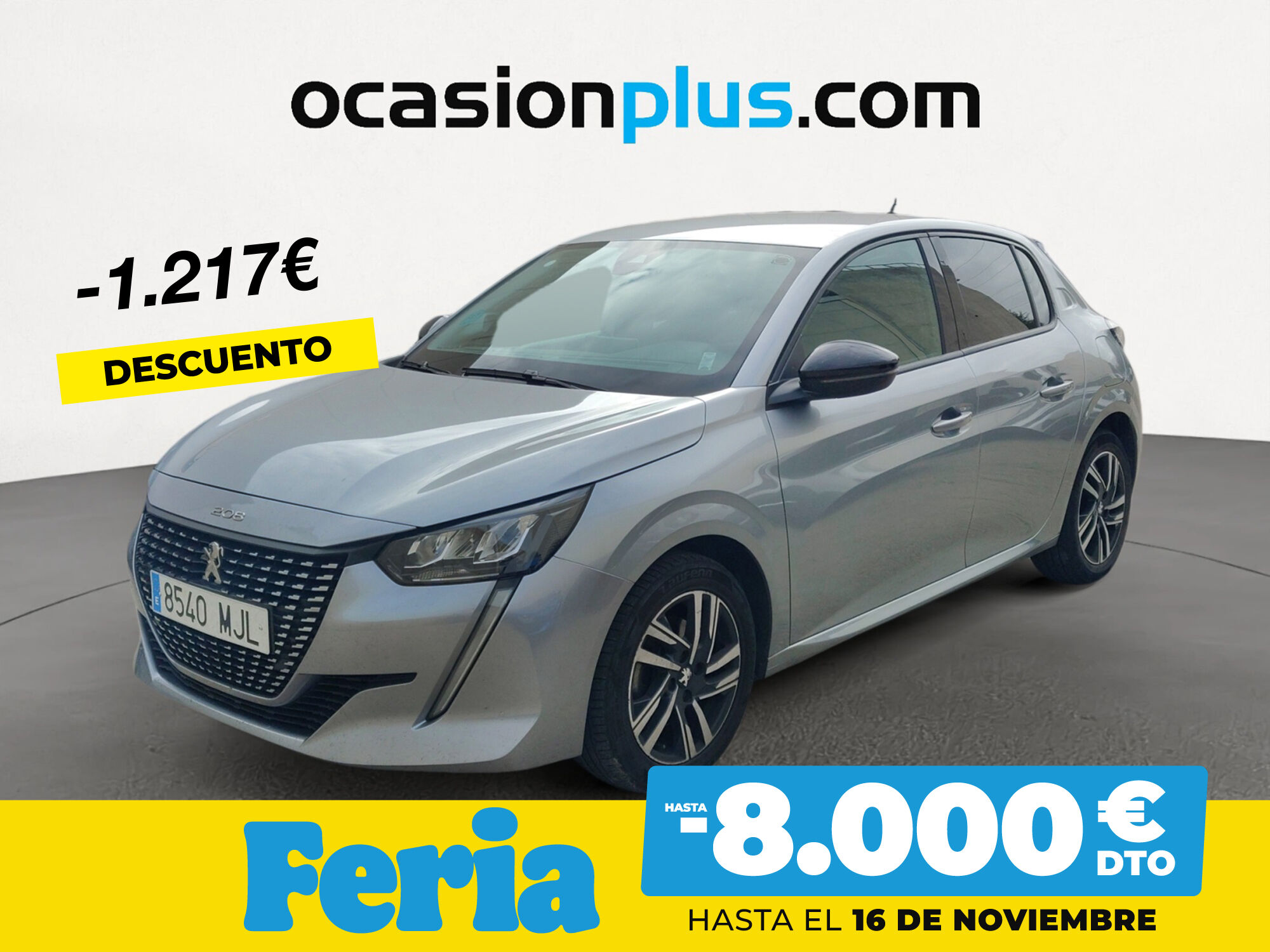 PEUGEOT 208 (PureTech 100 Allure 75 kW (100 CV)) en Madrid