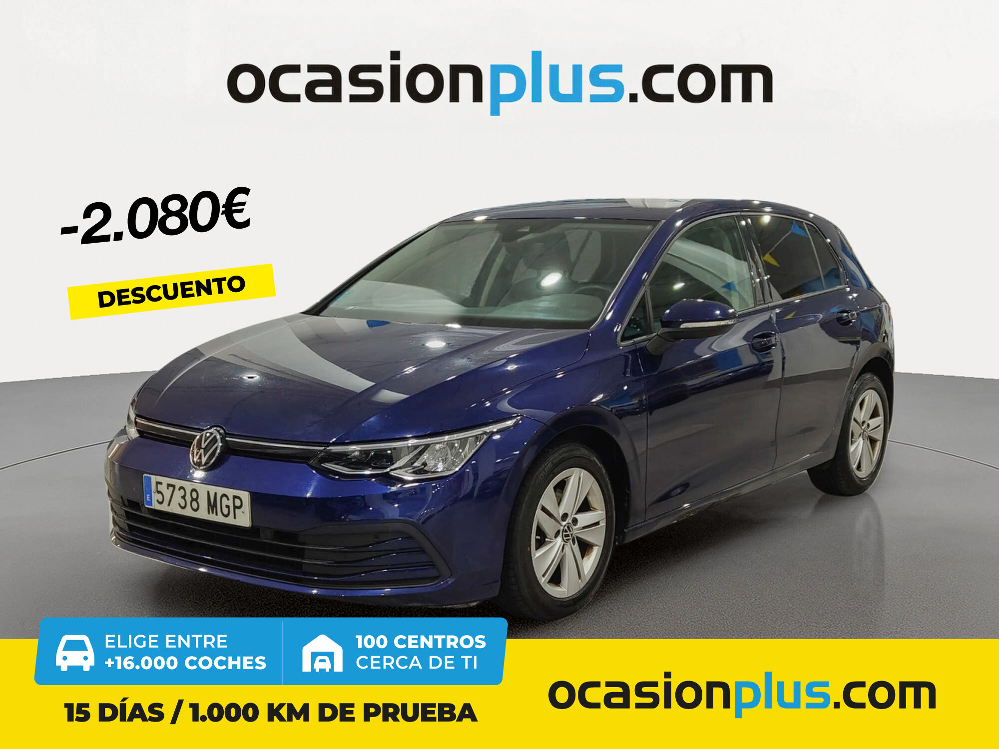 VOLKSWAGEN Golf (Life 1.0 TSI 81 kW (110 CV)) en Madrid