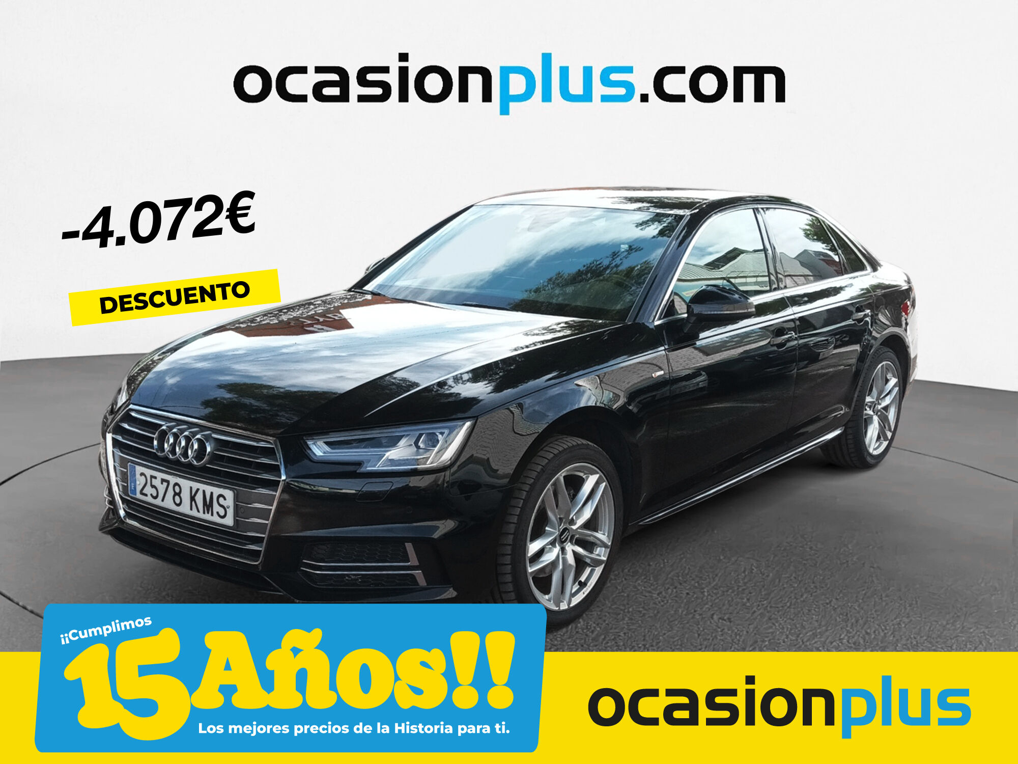 AUDI A4 (S line edition 2.0 TDI 110 kW (150 CV)) en Madrid