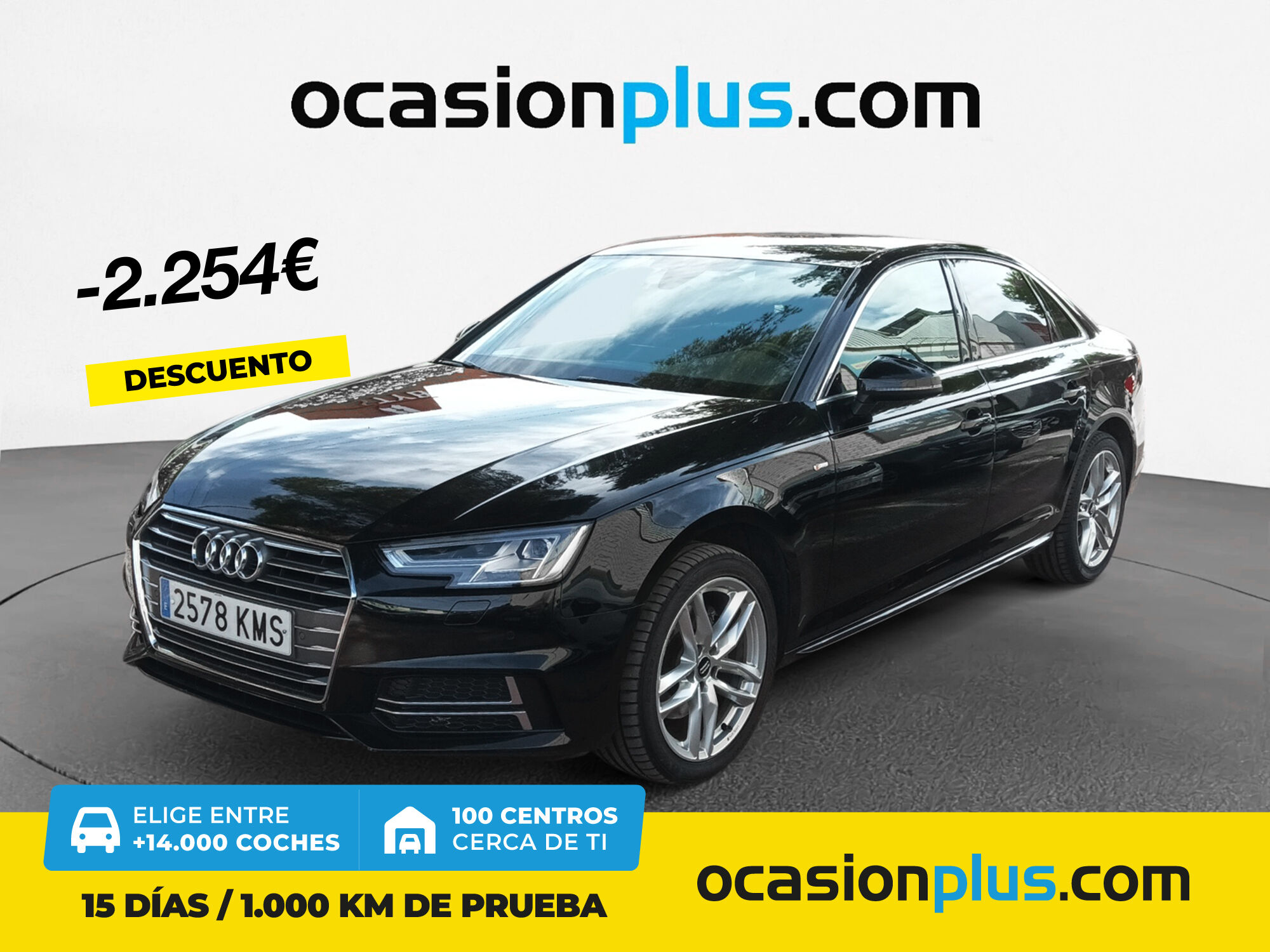 AUDI A4 (S line edition 2.0 TDI 110 kW (150 CV)) en Madrid