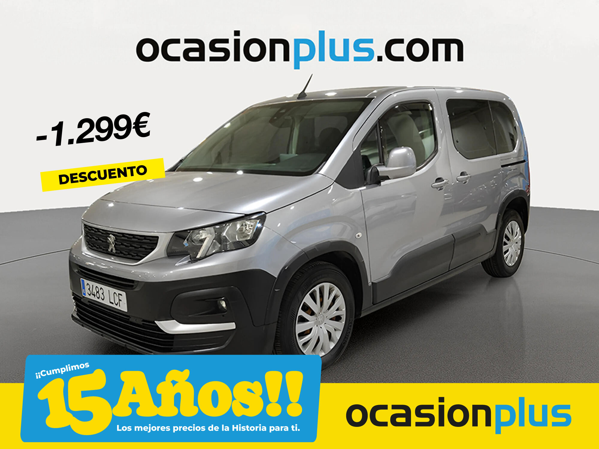 PEUGEOT Rifter (PureTech 110 Active Standard Nav+ 81 kW (110 CV)) en Madrid