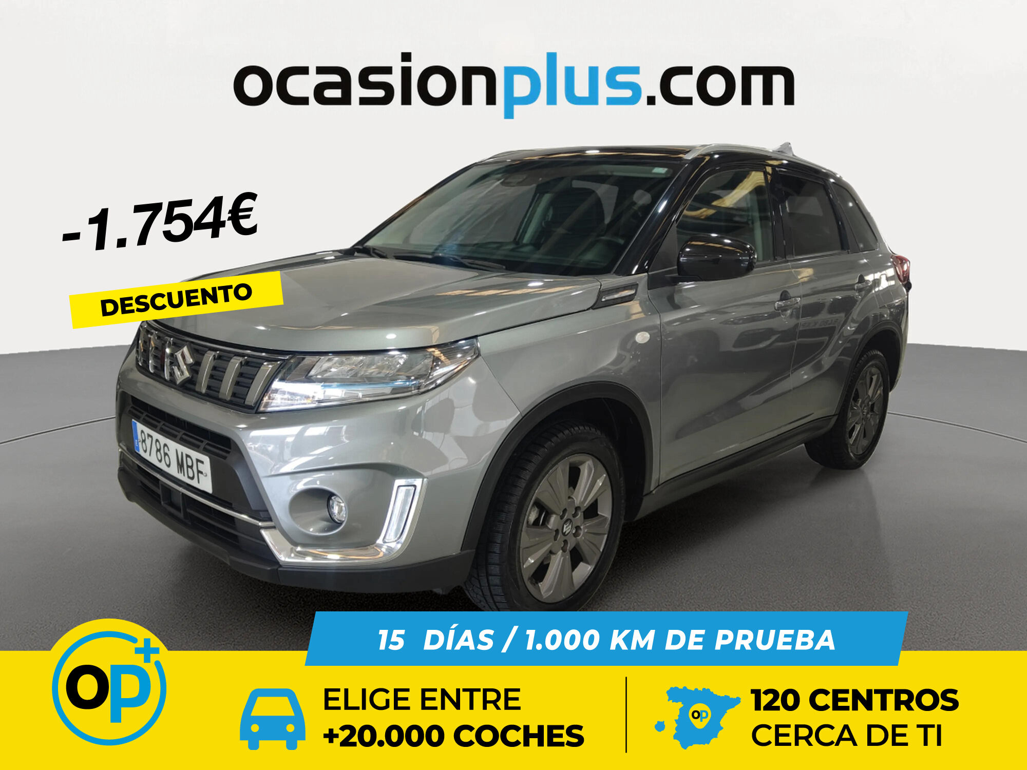 SUZUKI Vitara (1.5 Hybrid GLE Strong 4WD Auto 85 kW (116 CV)) en Madrid