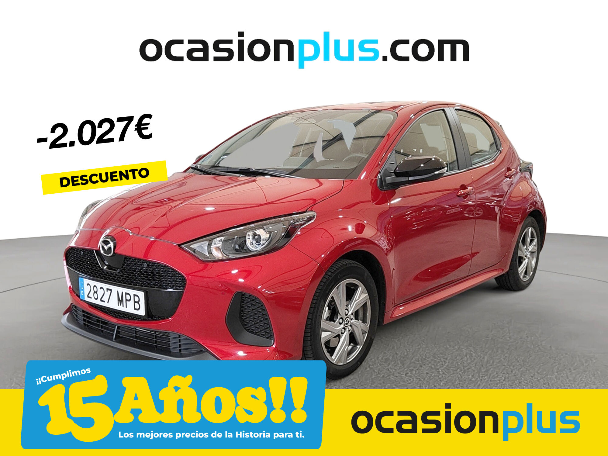 MAZDA Mazda2 (1.5 Exclusive-Line CVT 85 kW (116 CV)) en Madrid