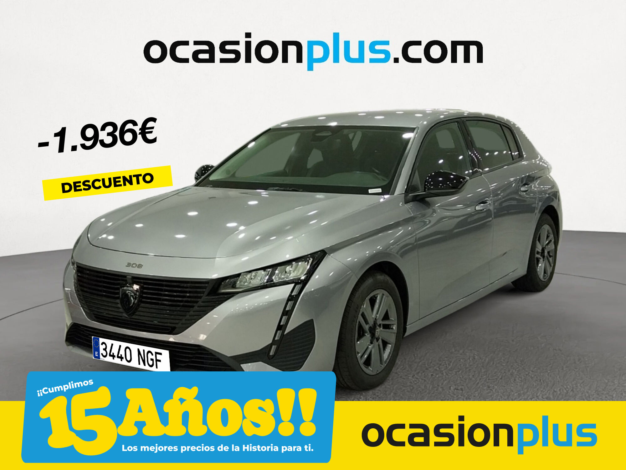 PEUGEOT 308 (PureTech 130 S&S Active Pack EAT8 96 kW (130 CV)) en Madrid