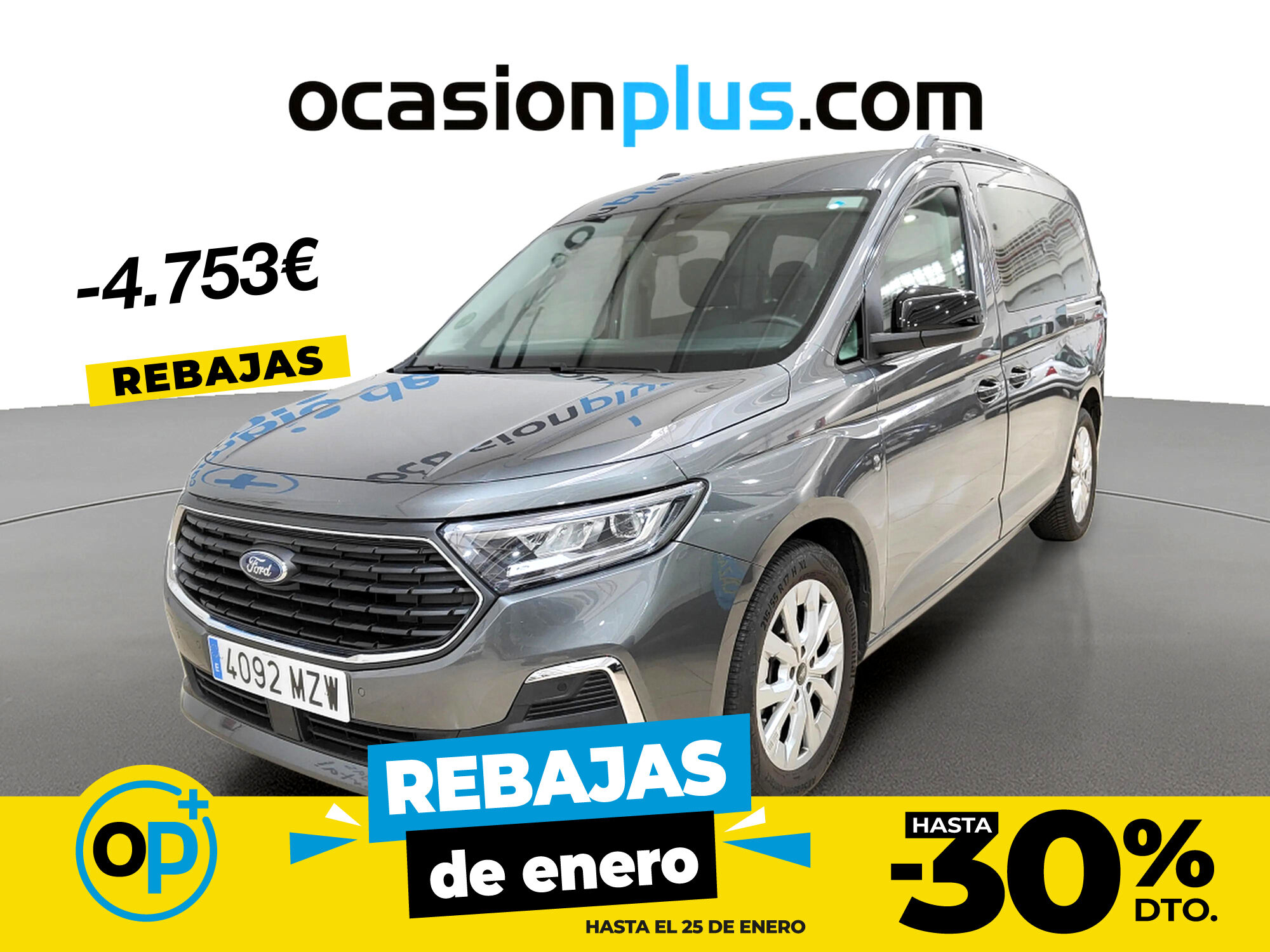 FORD Tourneo Connect (2.0 Ecoblue Titanium Auto 90 kW (122 CV)) en Madrid