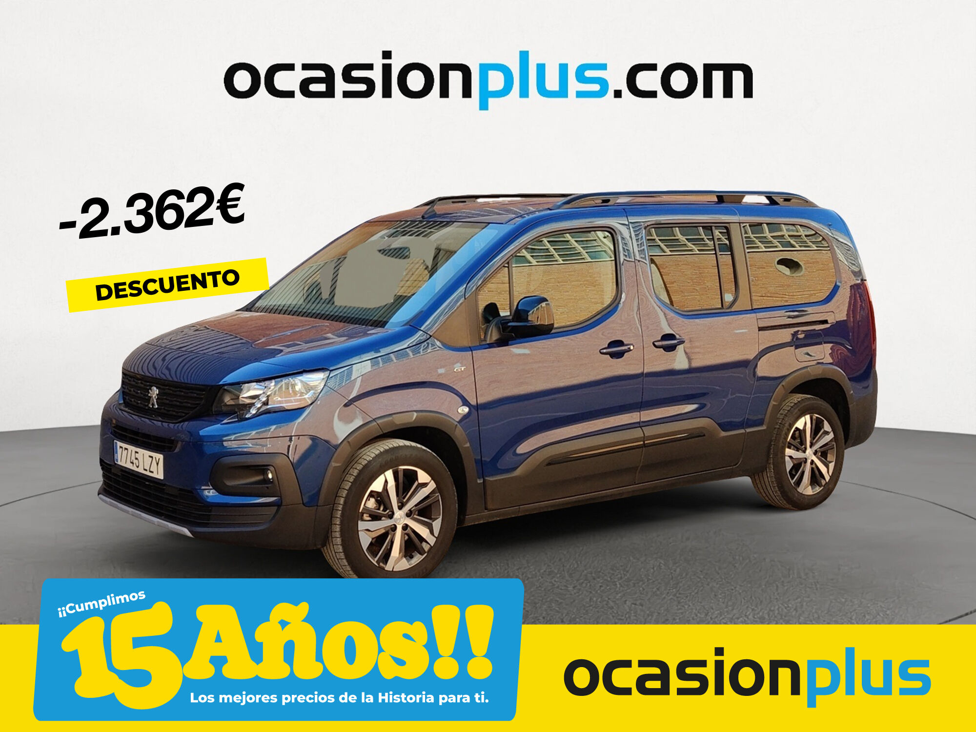 PEUGEOT Rifter (BlueHDi 130 GT Long 96 kW (130 CV)) en Madrid