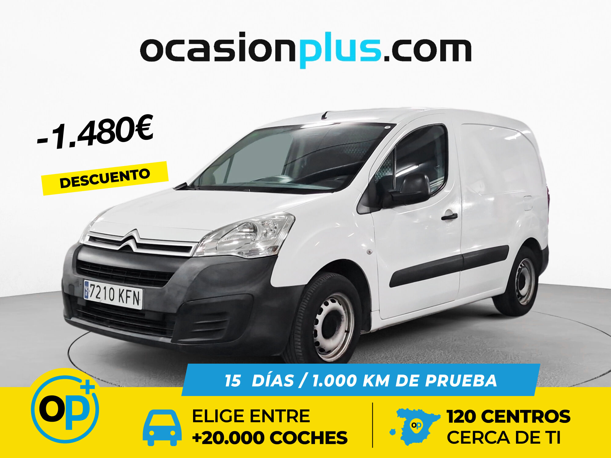 CITROEN Berlingo (Furgon BlueHDi 100 74 kW (100 CV)) en Madrid