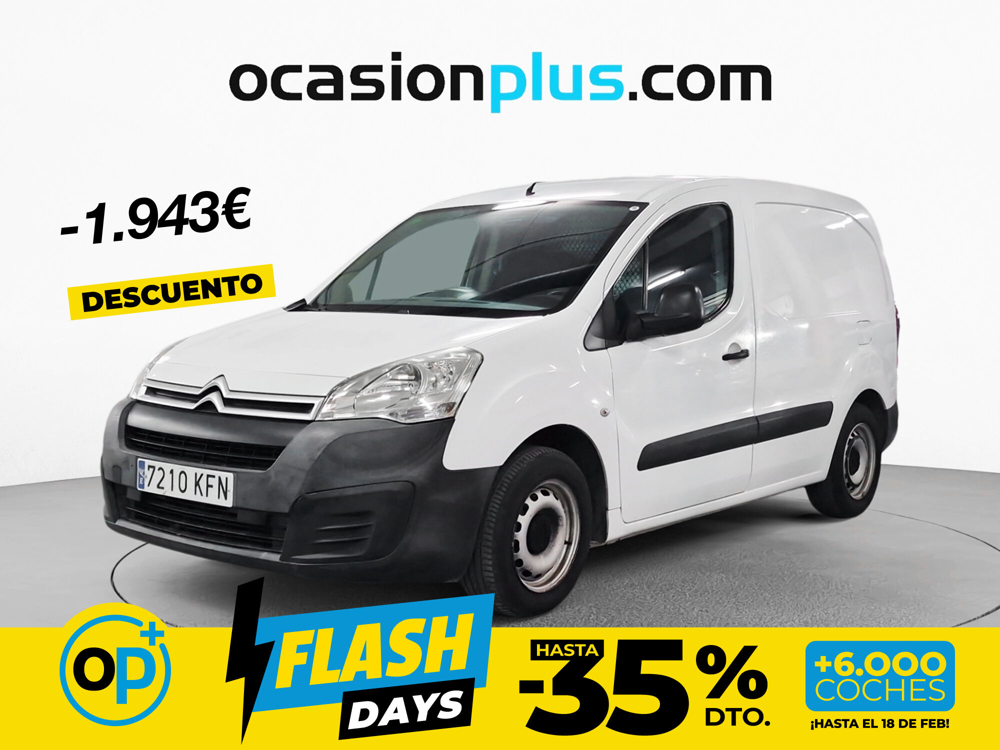 Foto del CITROEN Berlingo Furgón 1.6BlueHDi 100