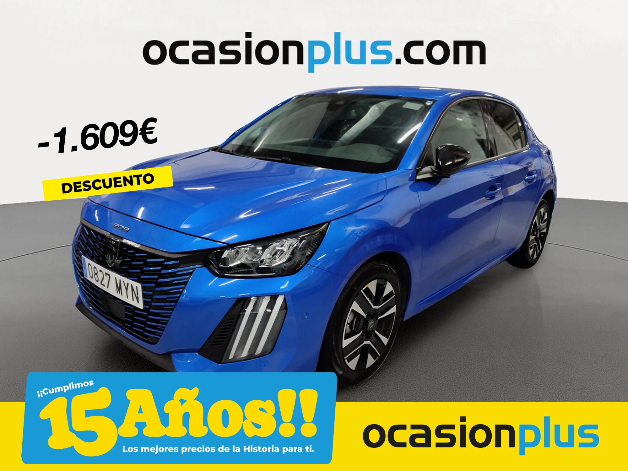 PEUGEOT 208 (PureTech 100 Allure 75 kW (100 CV)) en Madrid
