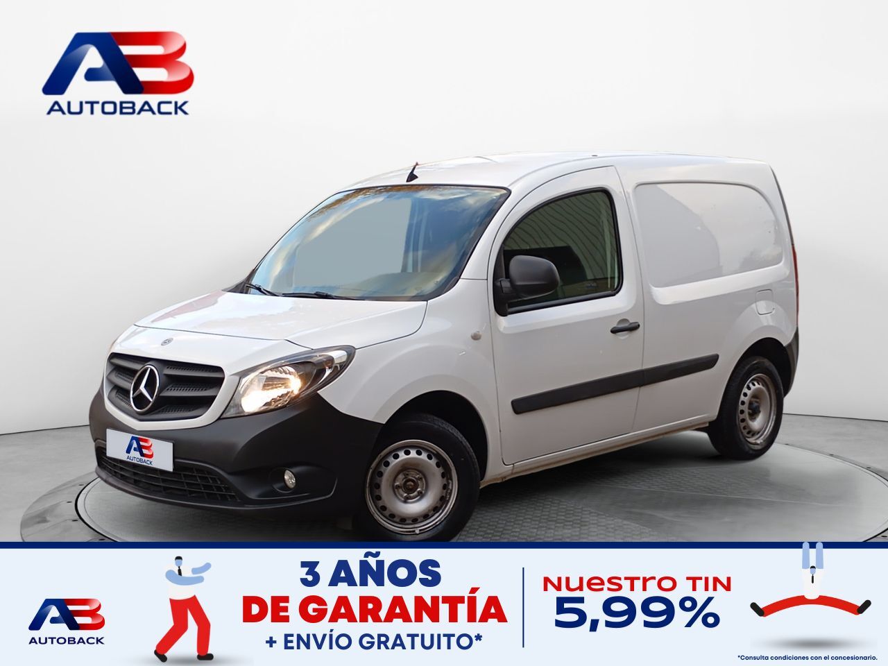 MERCEDES Citan (109 CDI Furgón Largo) en Madrid